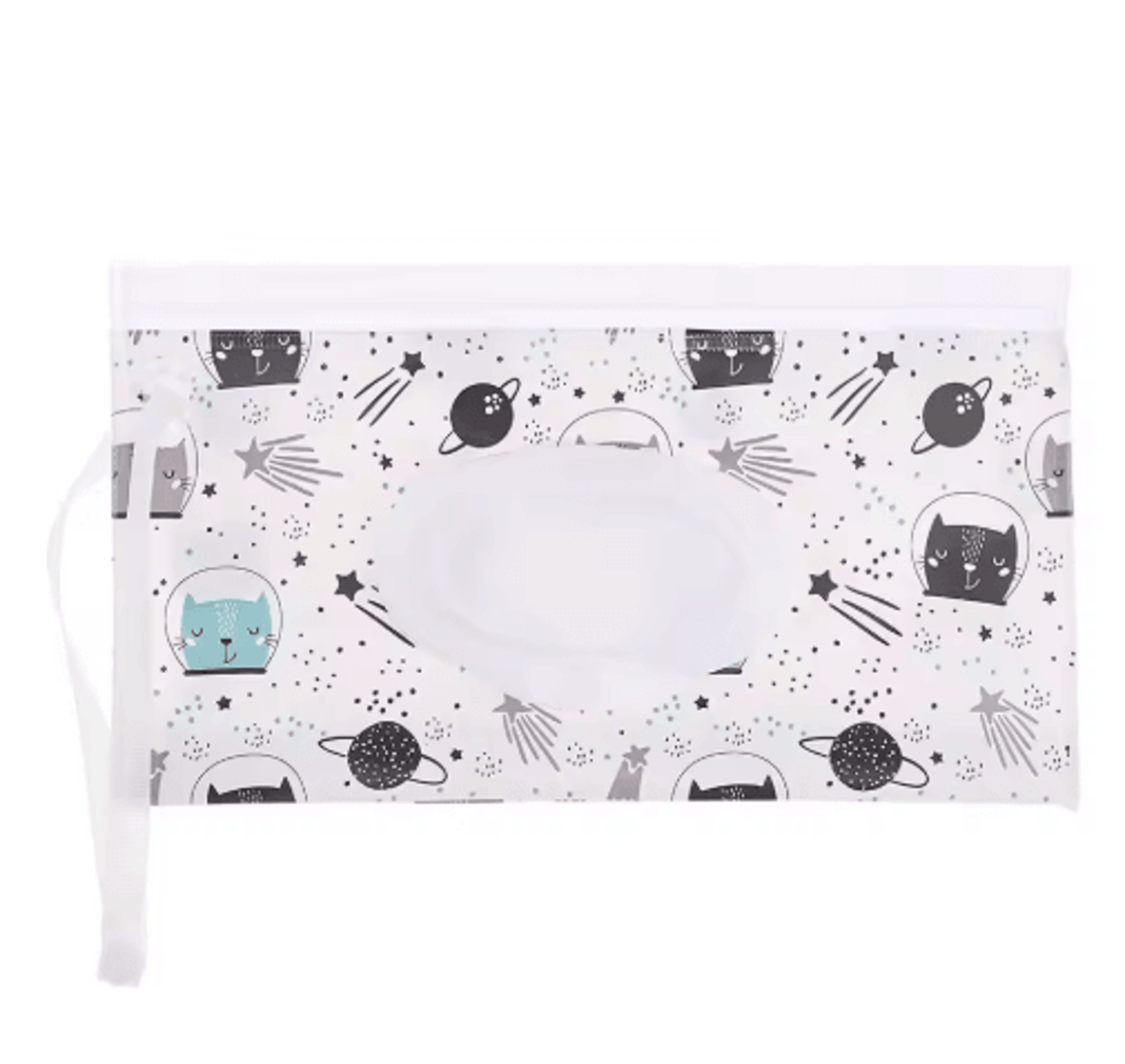 Portable Wet Wipes Pouch With Flip Top Cover 20