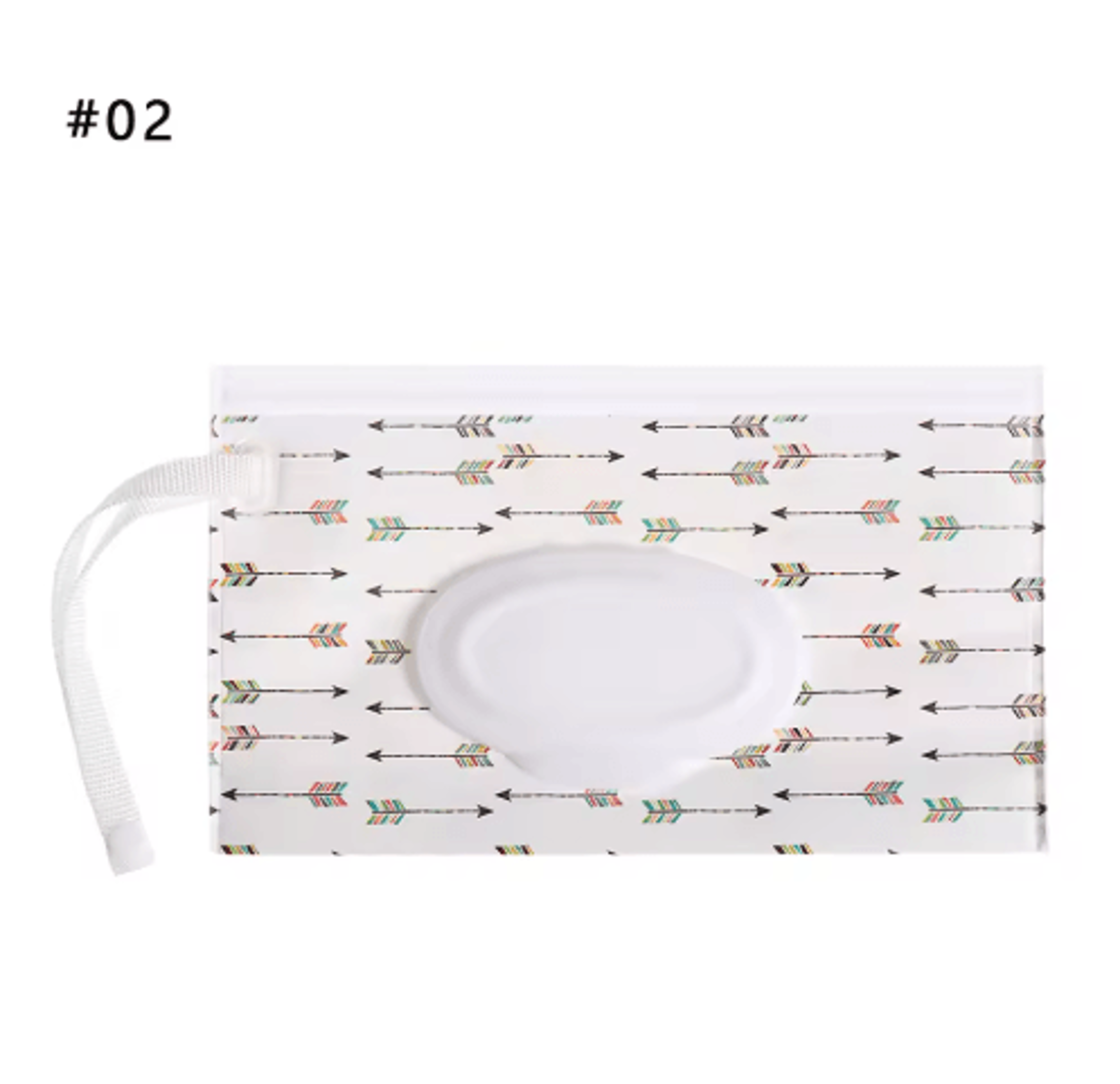 Portable Wet Wipes Pouch With Flip Top Cover 22