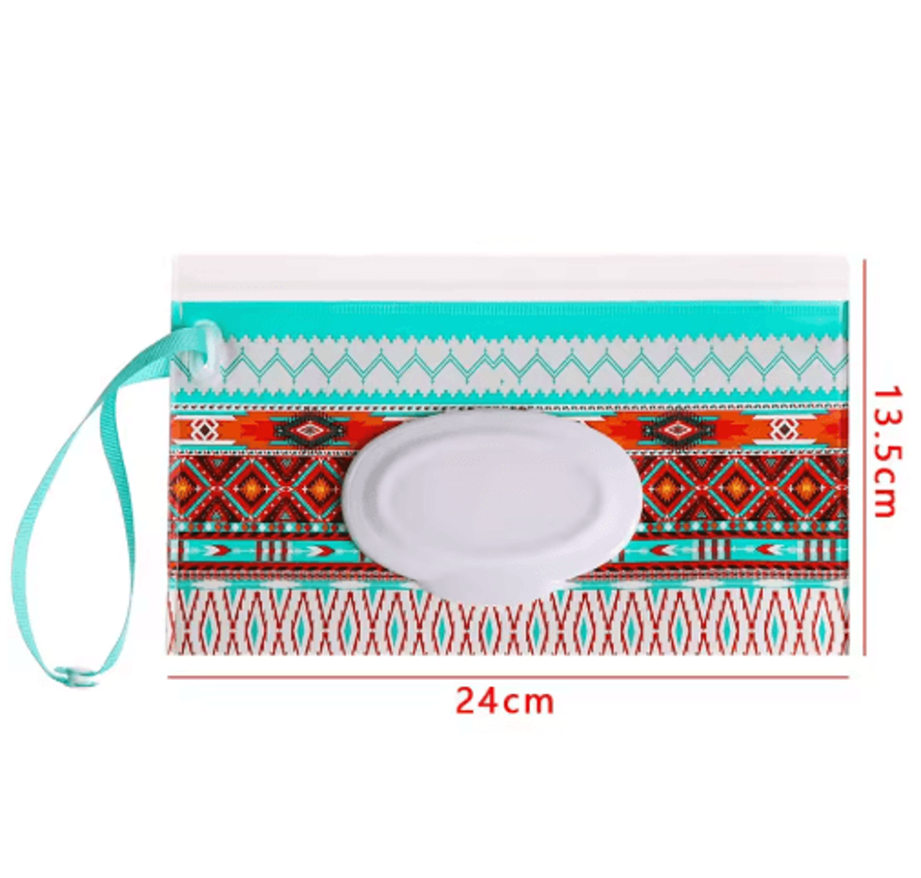 Portable Wet Wipes Pouch With Flip Top Cover 26
