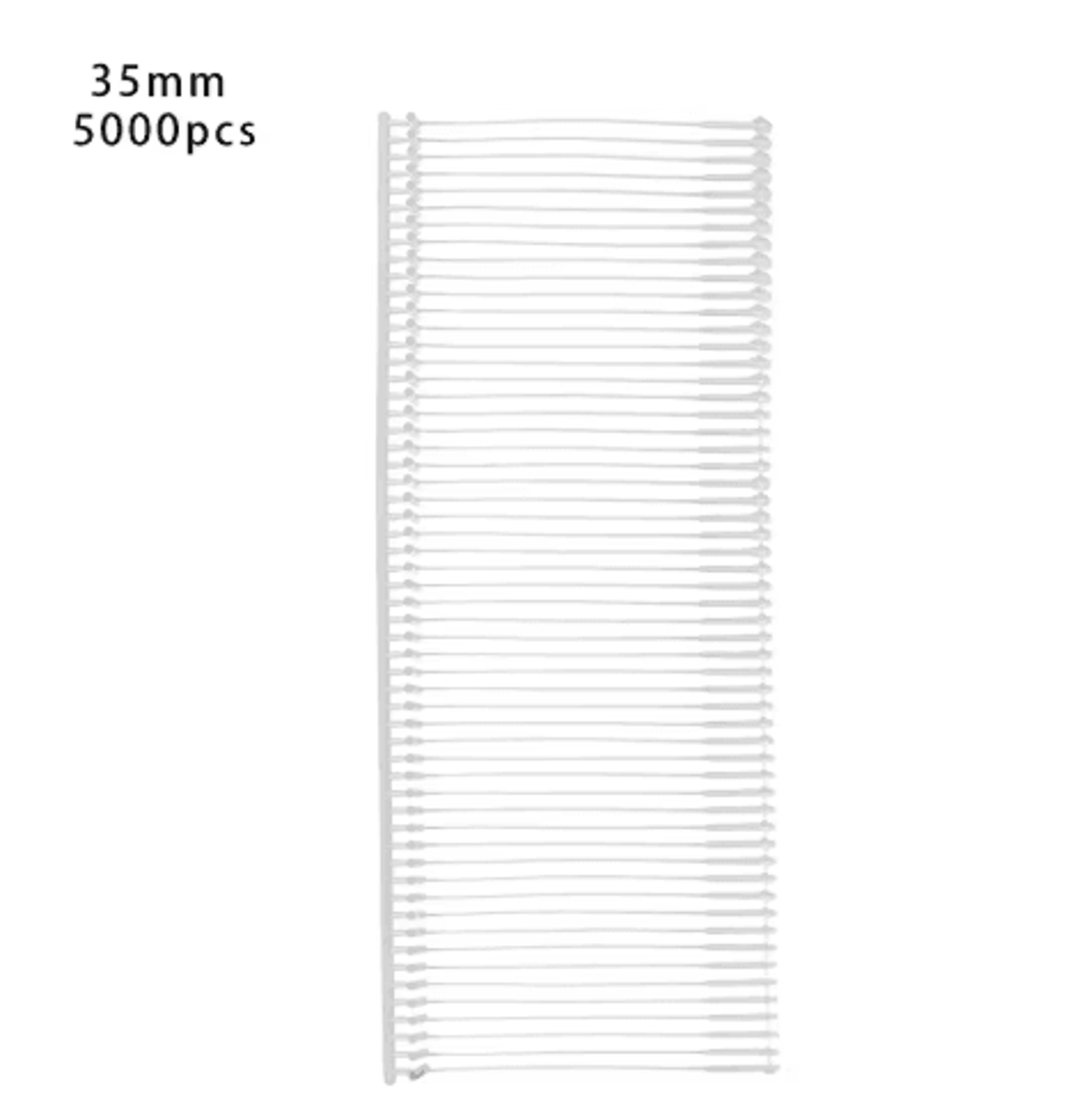 5000Piece White Standard Garment Tagging Fasteners 10