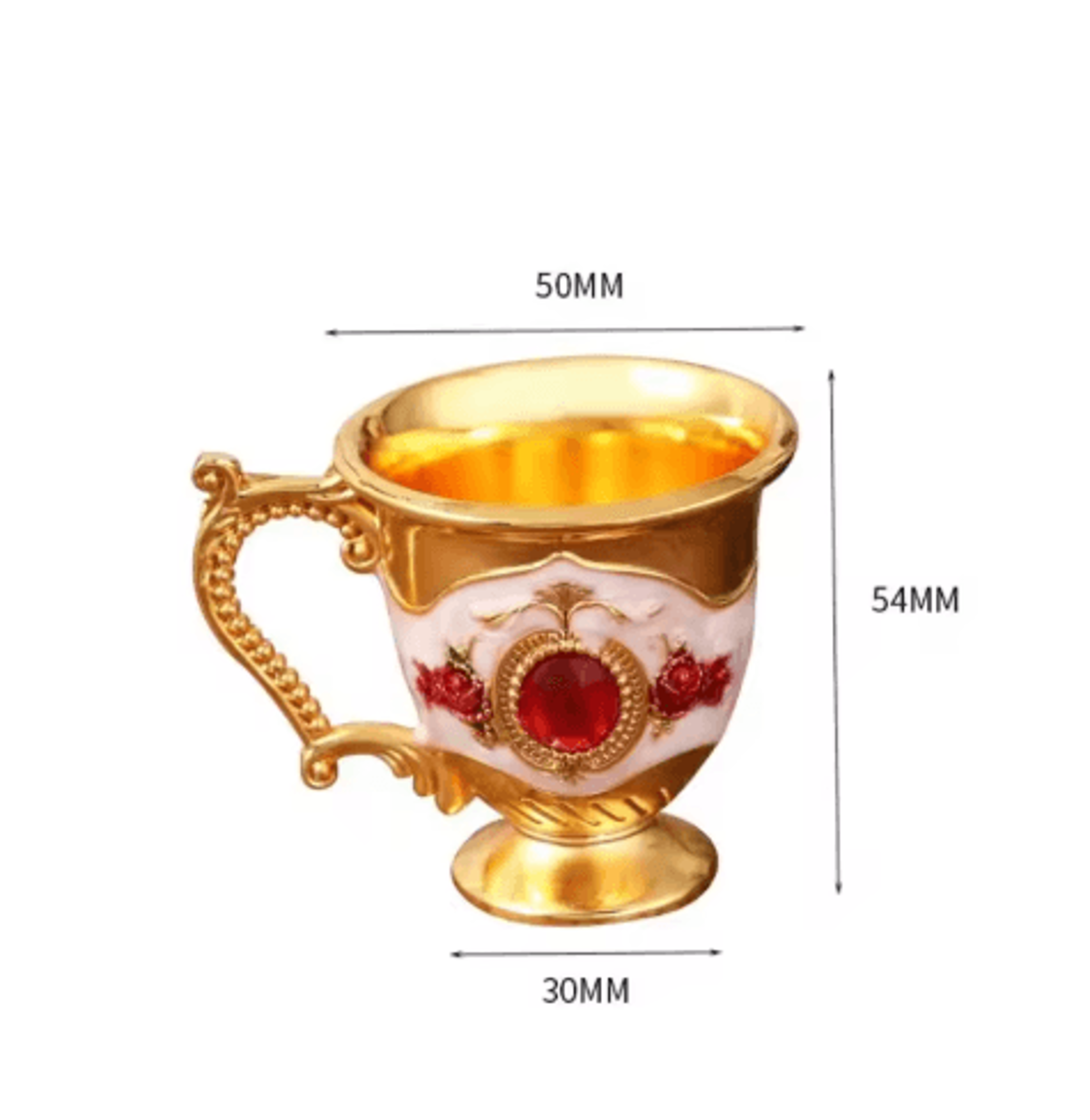EuropeanStyle Metal Goblet With Handle 11