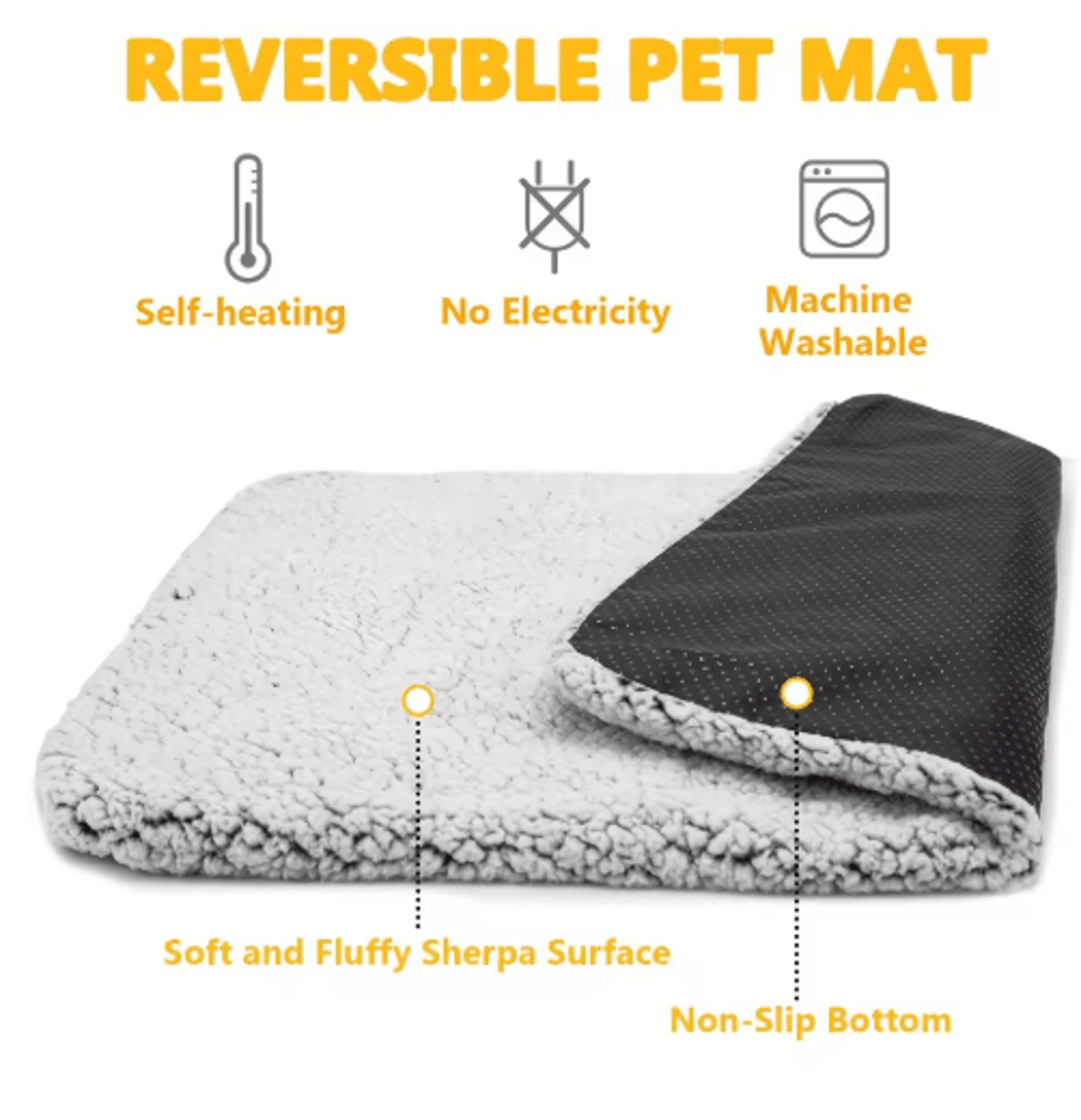 SelfWarming Pet Pad For Cats  Dogs 2