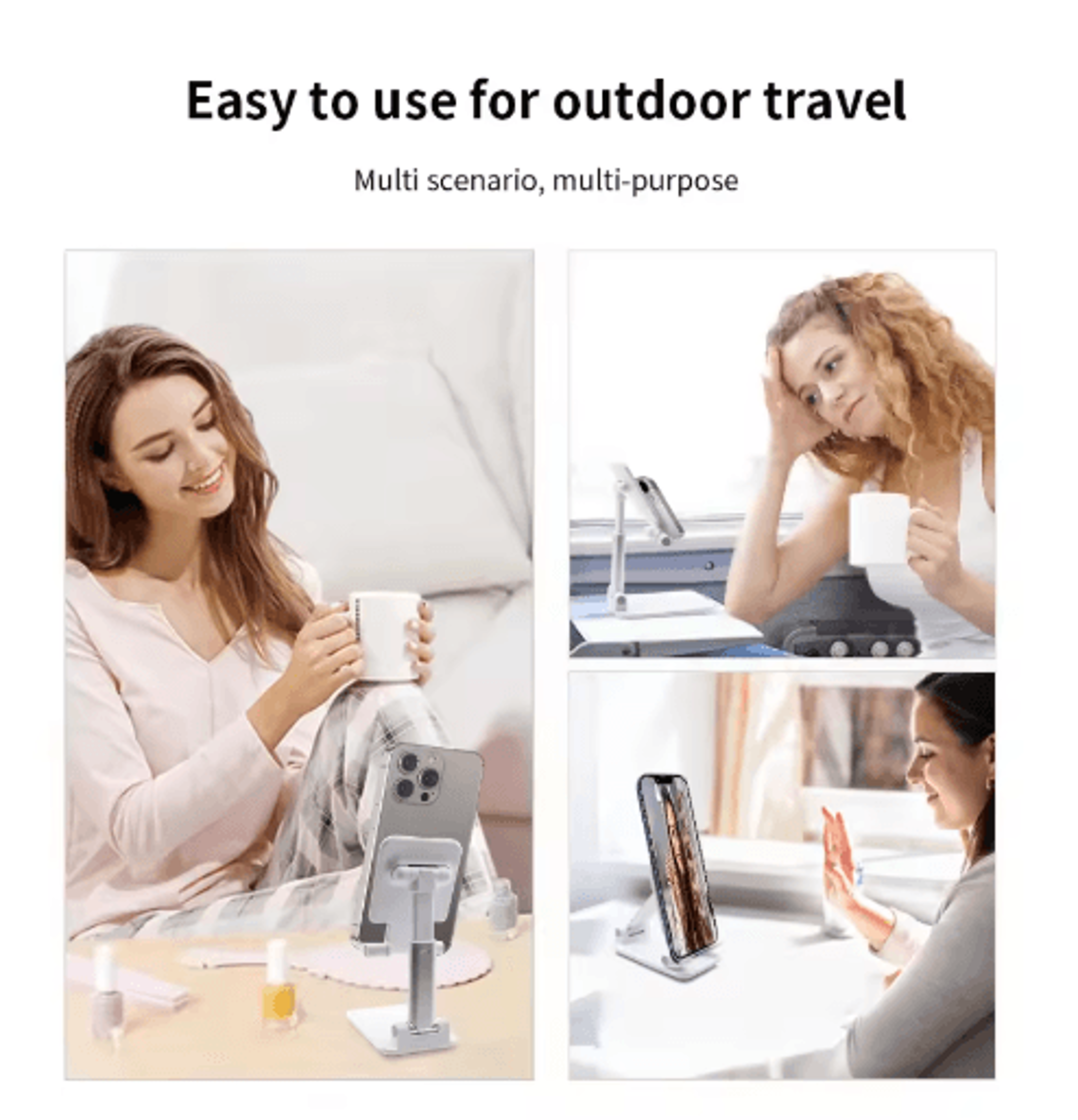 Flexible Adjustable Desktop Phone  Tablet Holder Stand 7