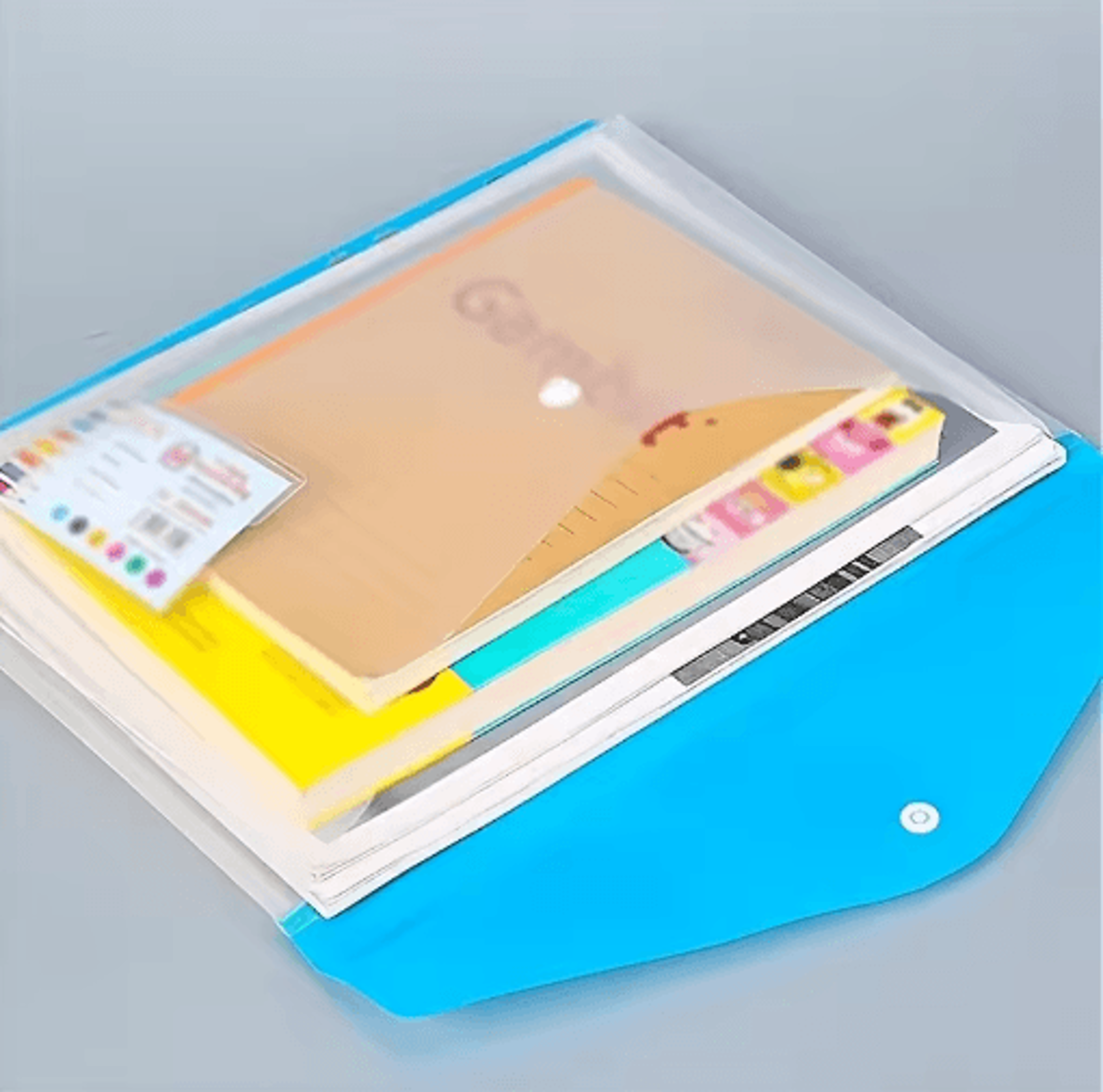 6Piece A4 Binder Pocket File Organizer Set 2