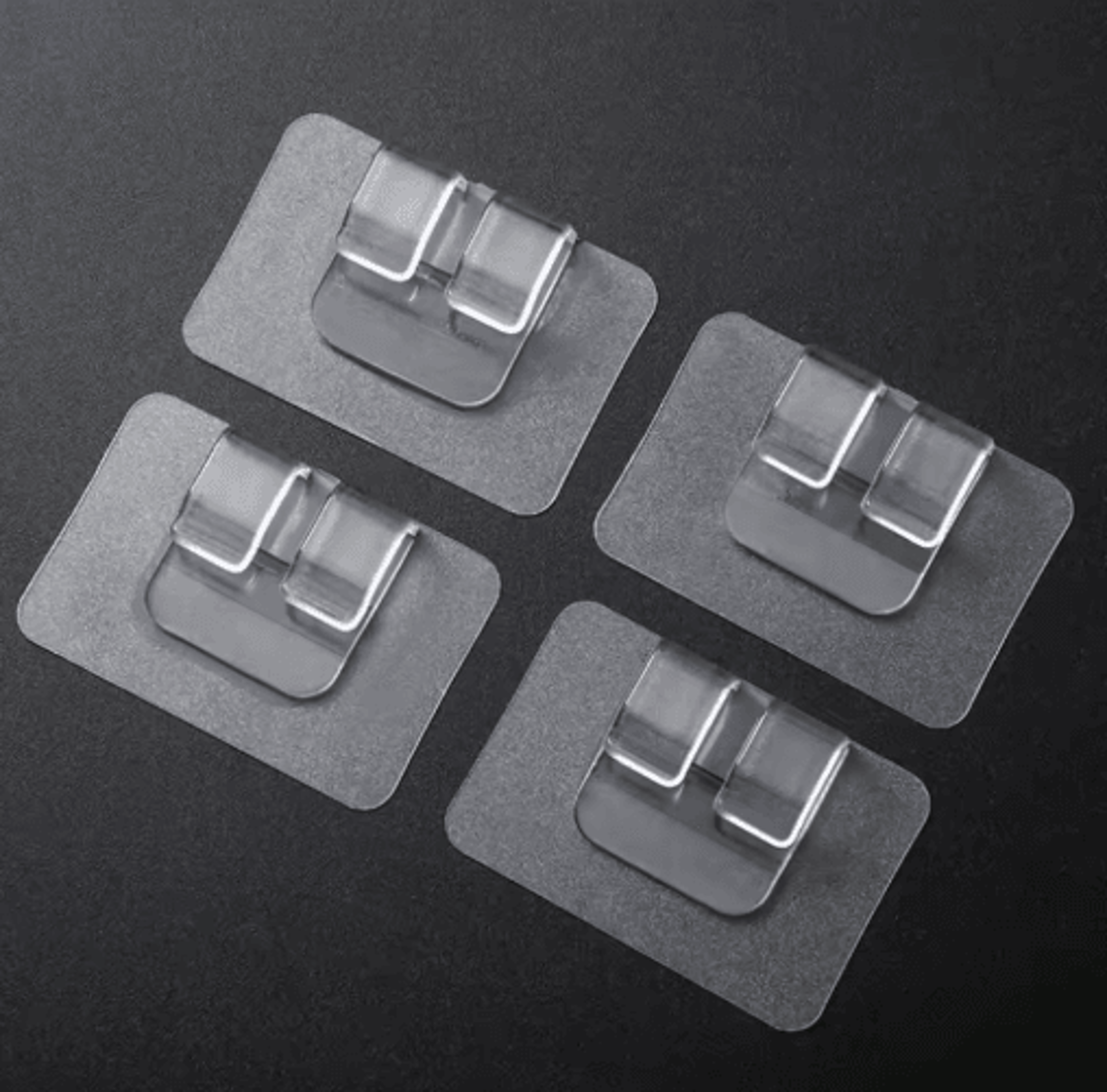 410Piece Clear SelfAdhesive Hooks For String Lights 1