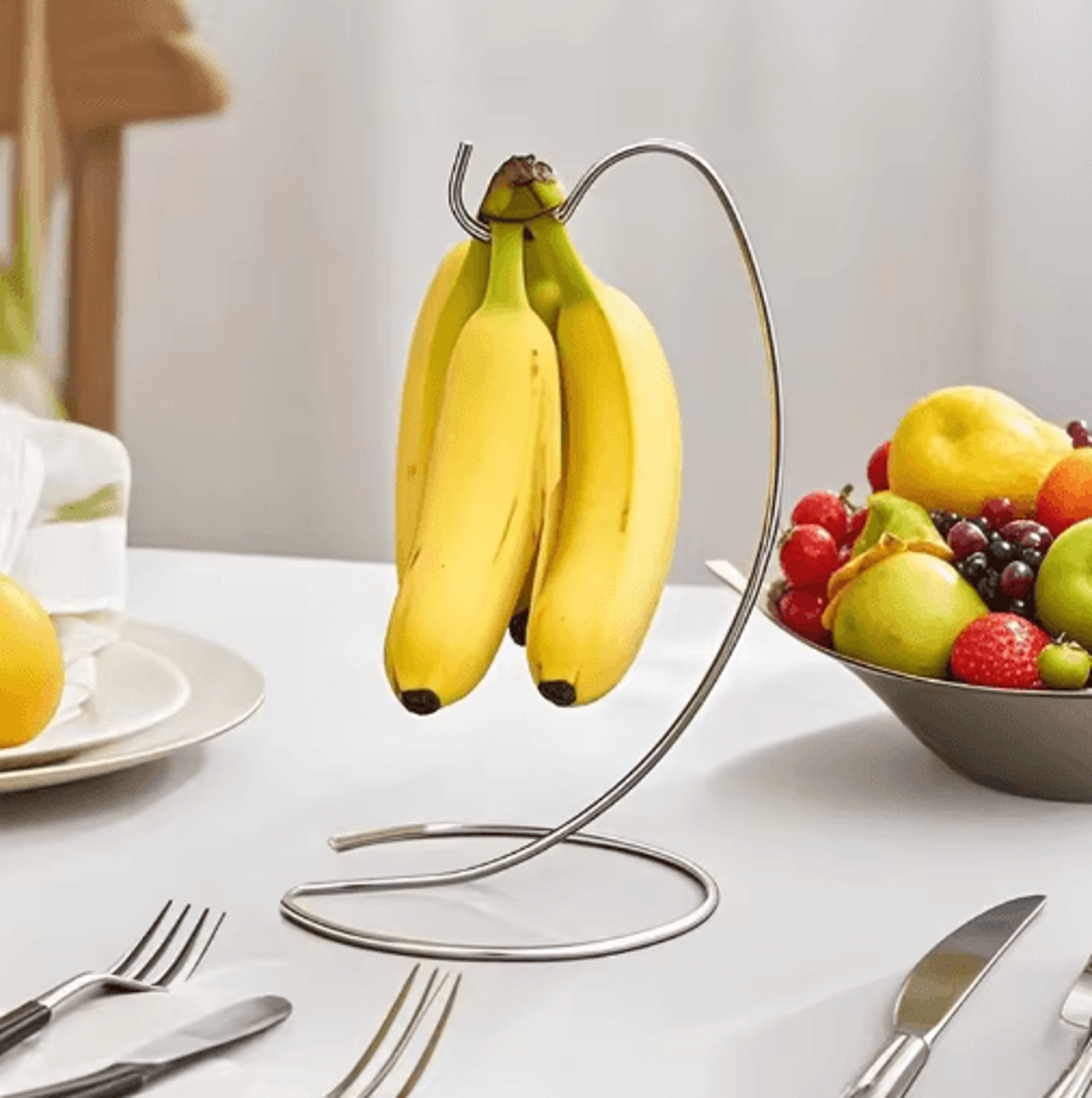 Modern Banana Holder Stand For Kitchen Countertop 4