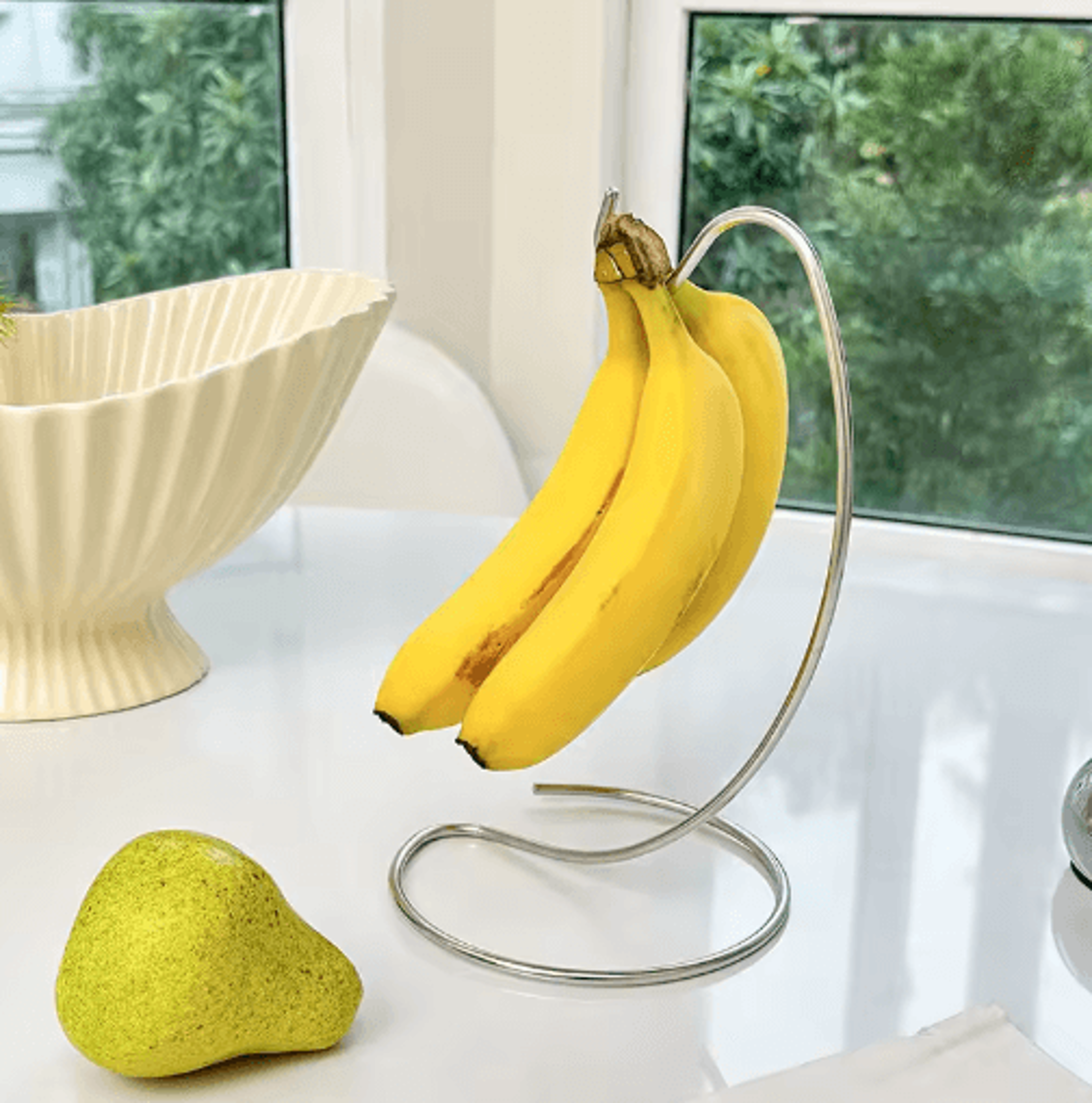Modern Banana Holder Stand For Kitchen Countertop 3