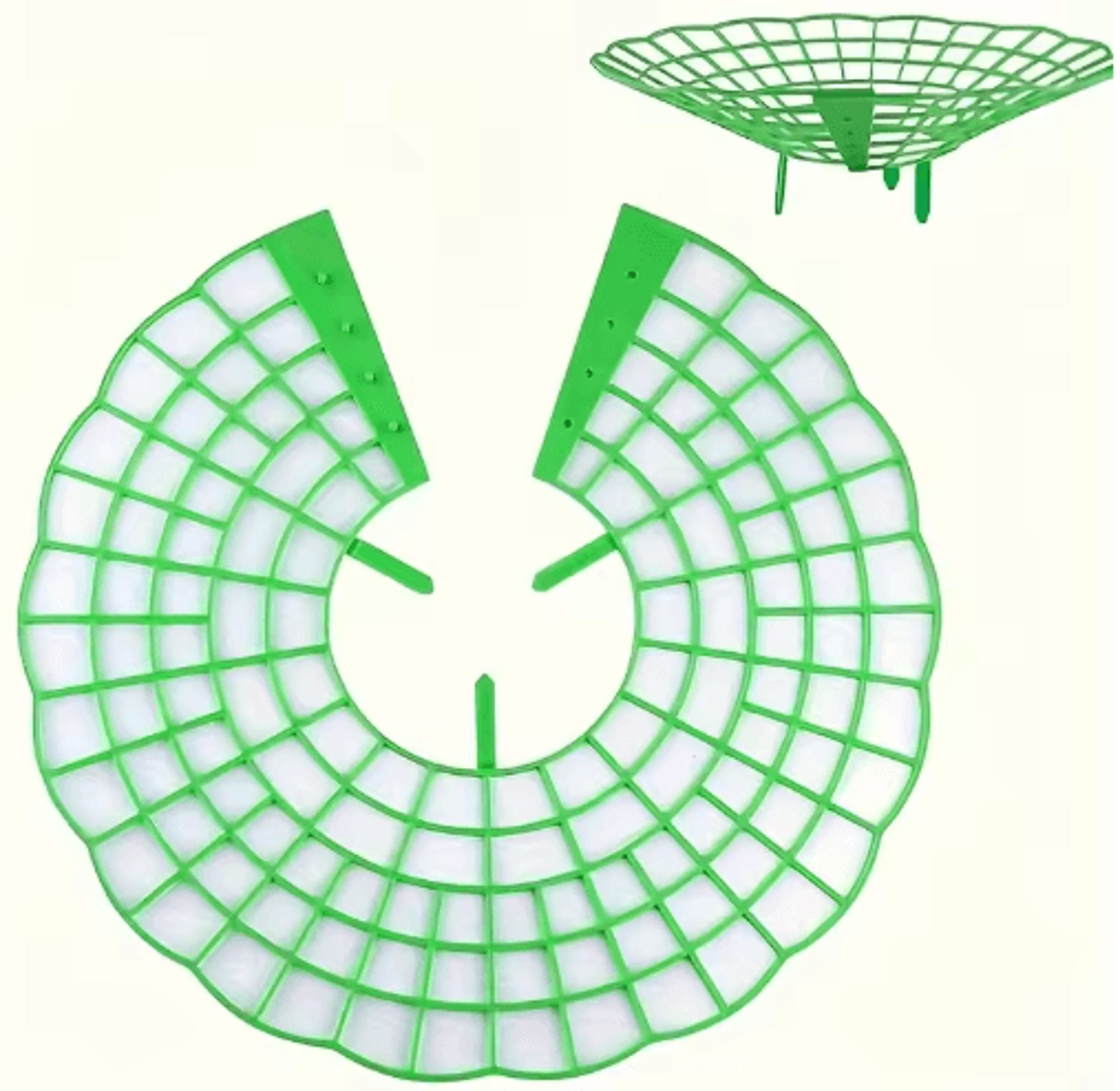 612Piece Strawberry Plant Support Cages 6