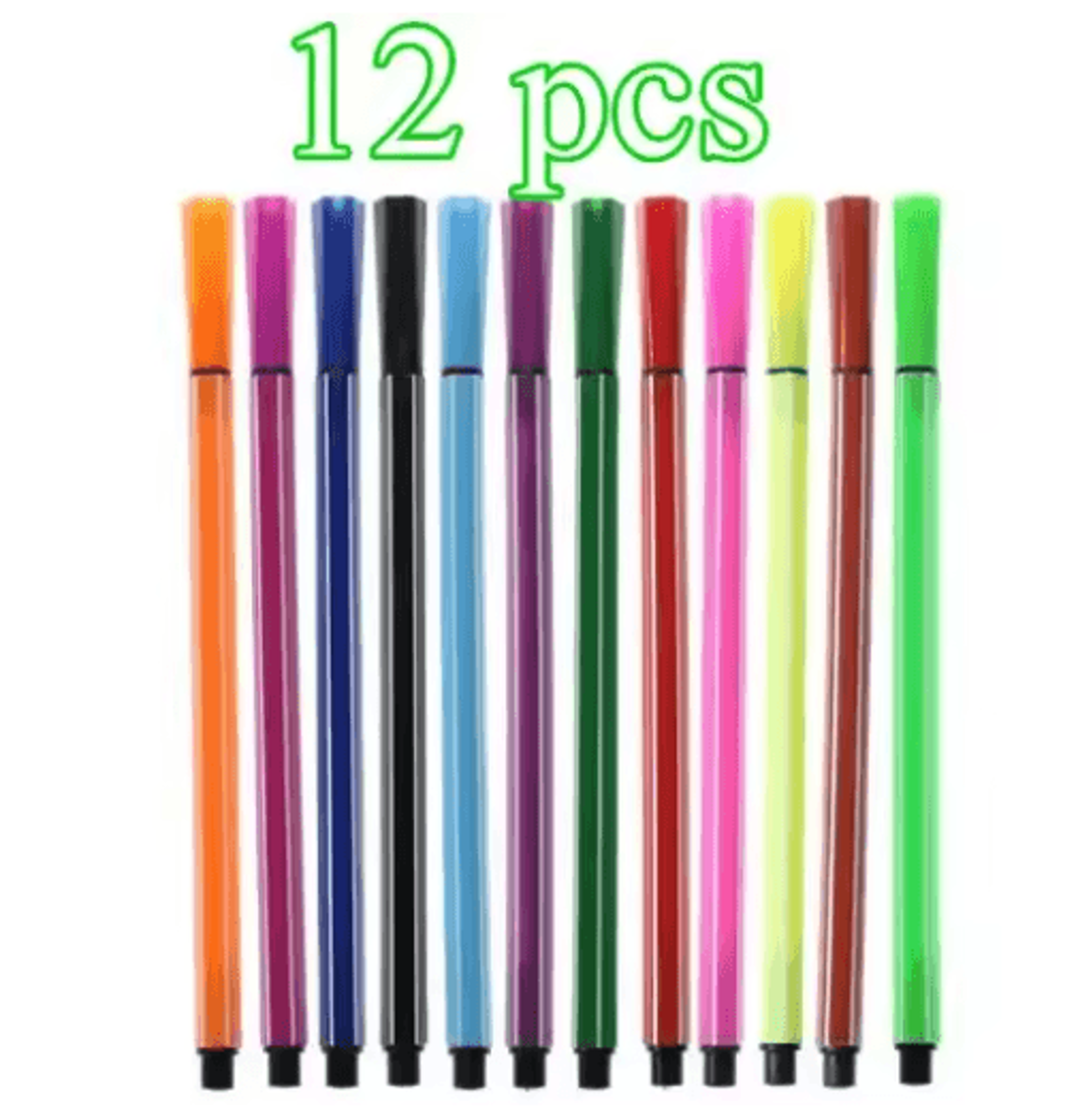 Washable Watercolor Markers For Kids  612 Color NonToxic Drawing  Painting Pens 2