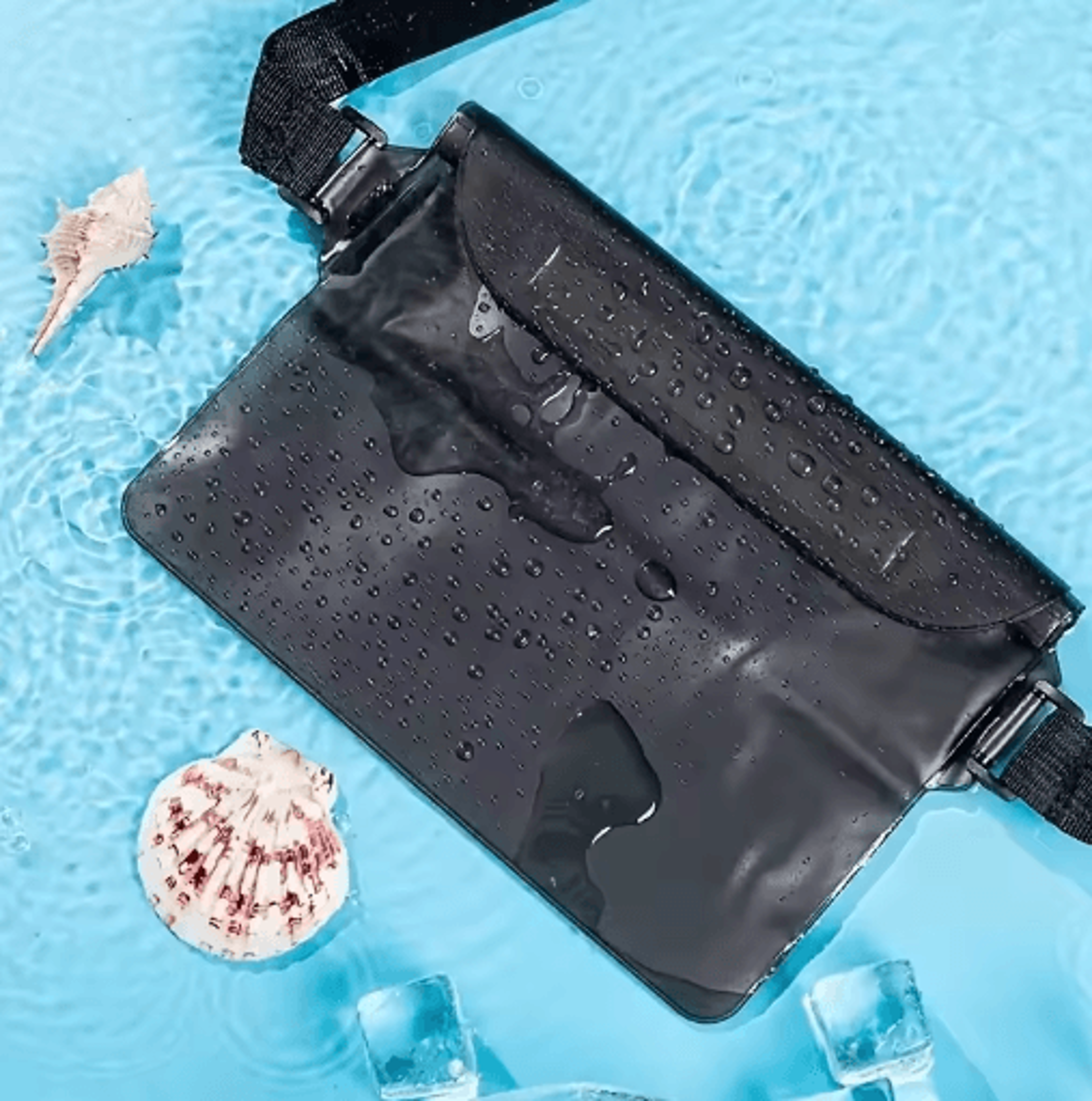 Waterproof Waist Bag  Adjustable Belt Pack For Beach Swimming  Outdoor Activities 3