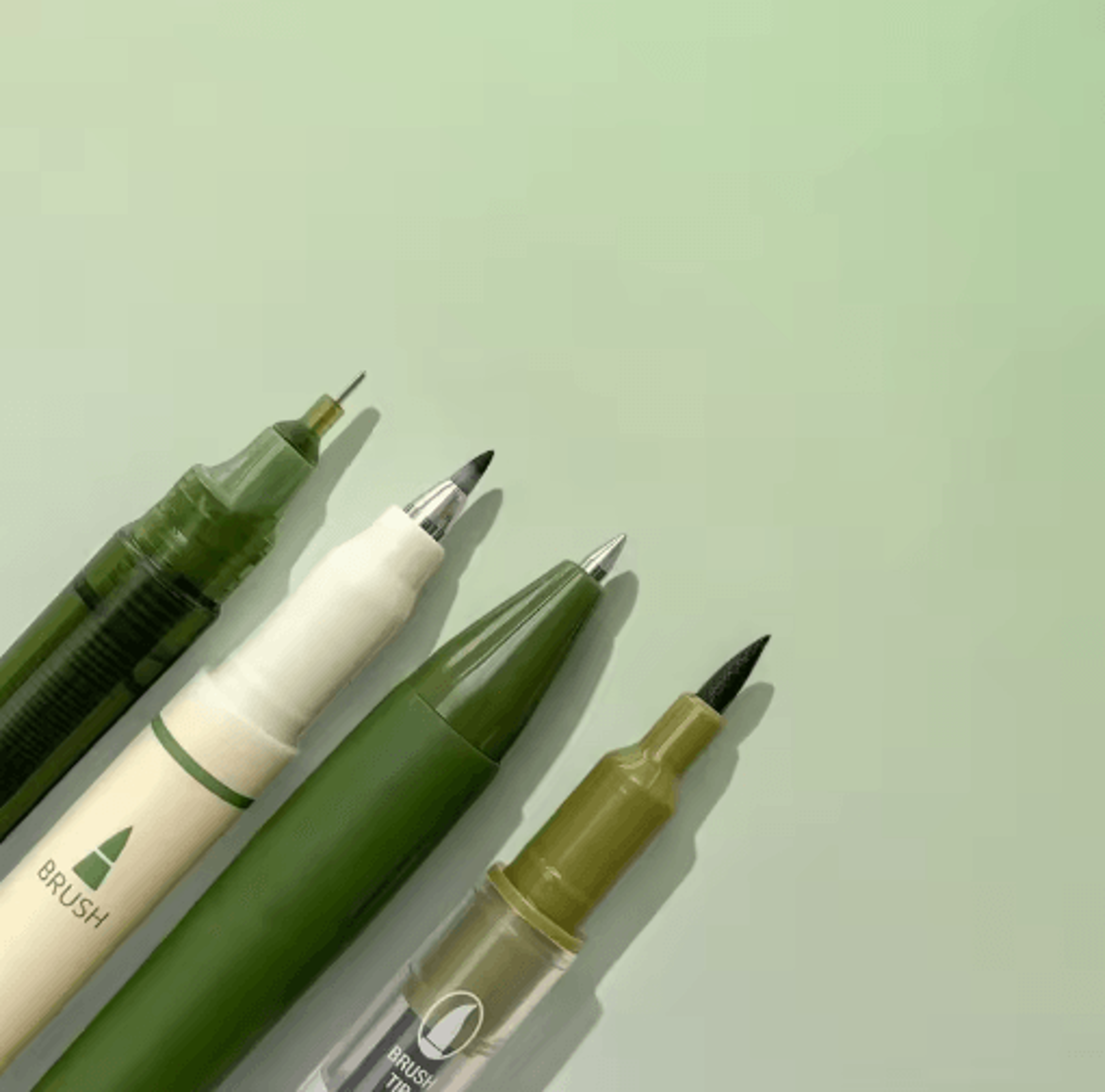 4Pcs Vintage Pens Set  QuickDry Smooth Writing Pens For Office  Notebooks 5