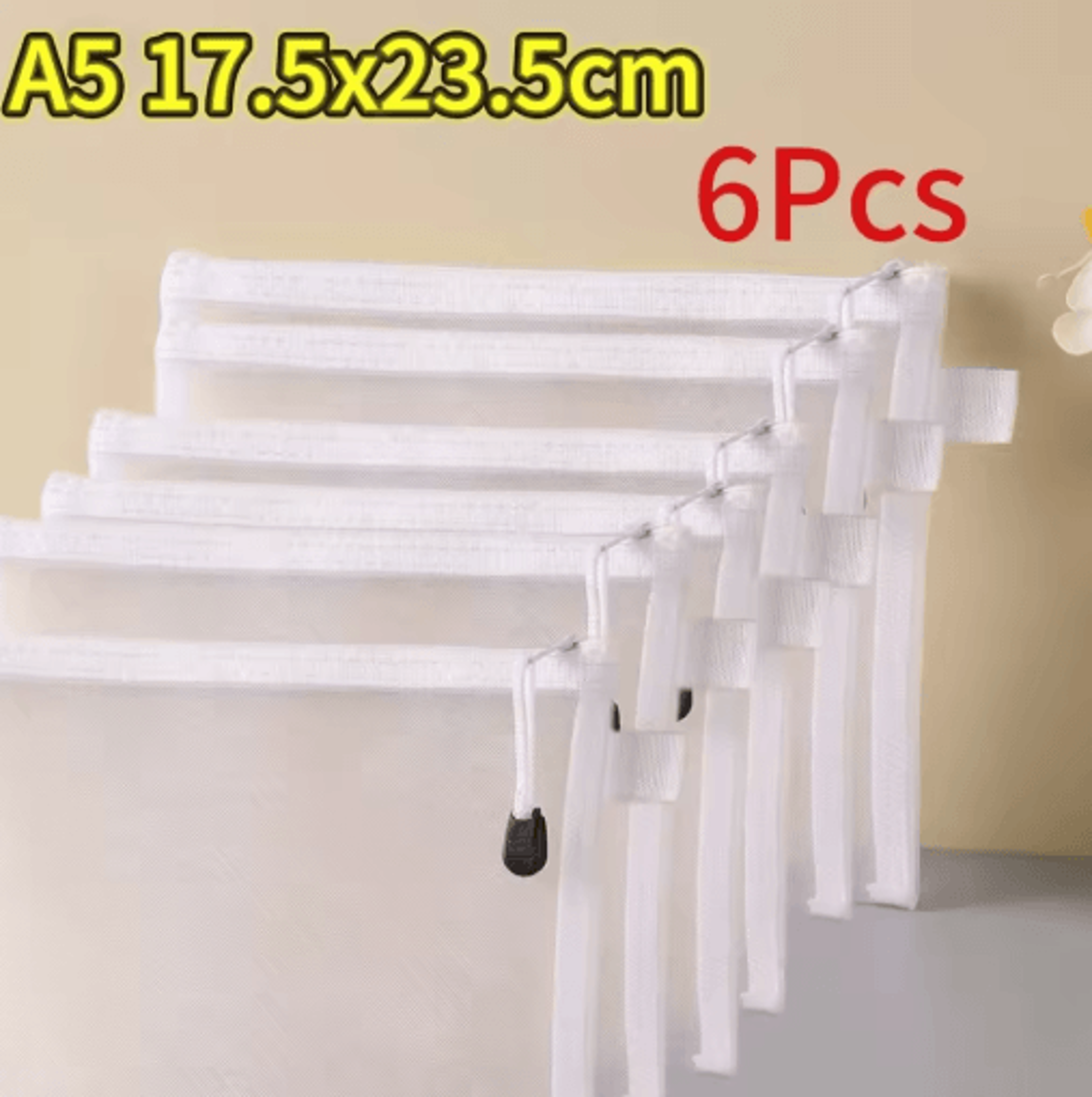 Transparent Mesh Toy Storage Bags  Zipper Pouches For Blocks Puzzles  Small Parts 4
