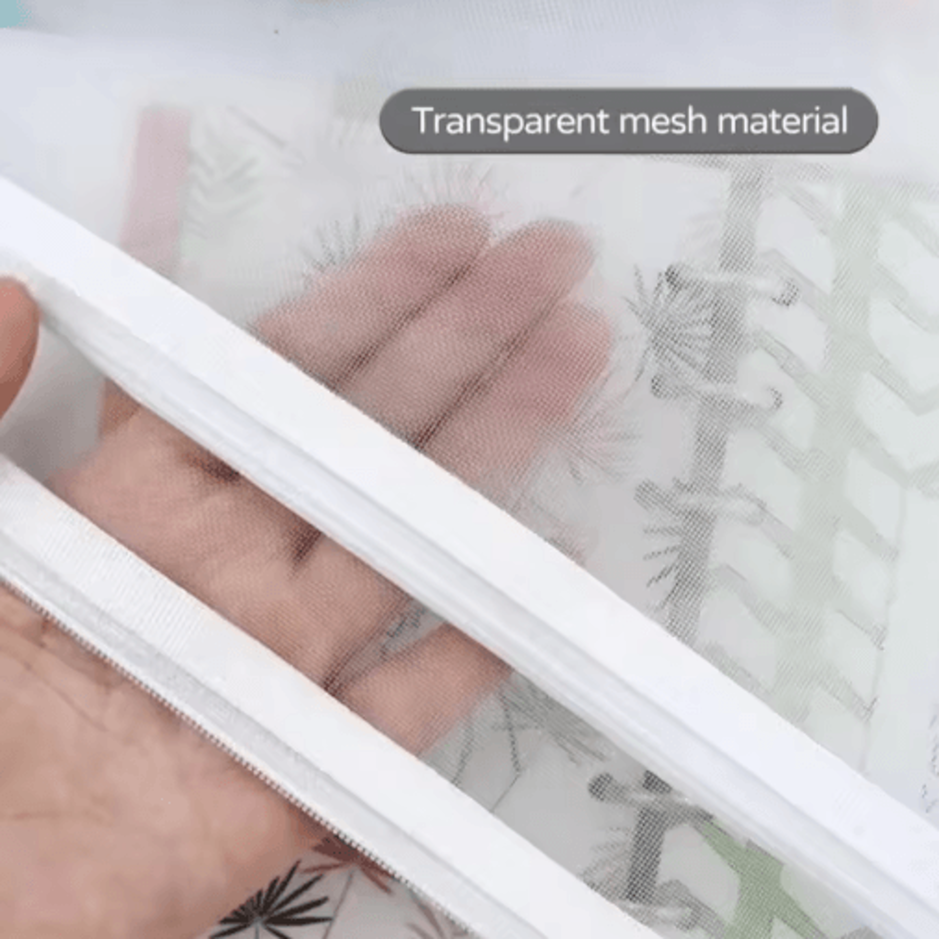 Transparent Mesh Toy Storage Bags  Zipper Pouches For Blocks Puzzles  Small Parts 13