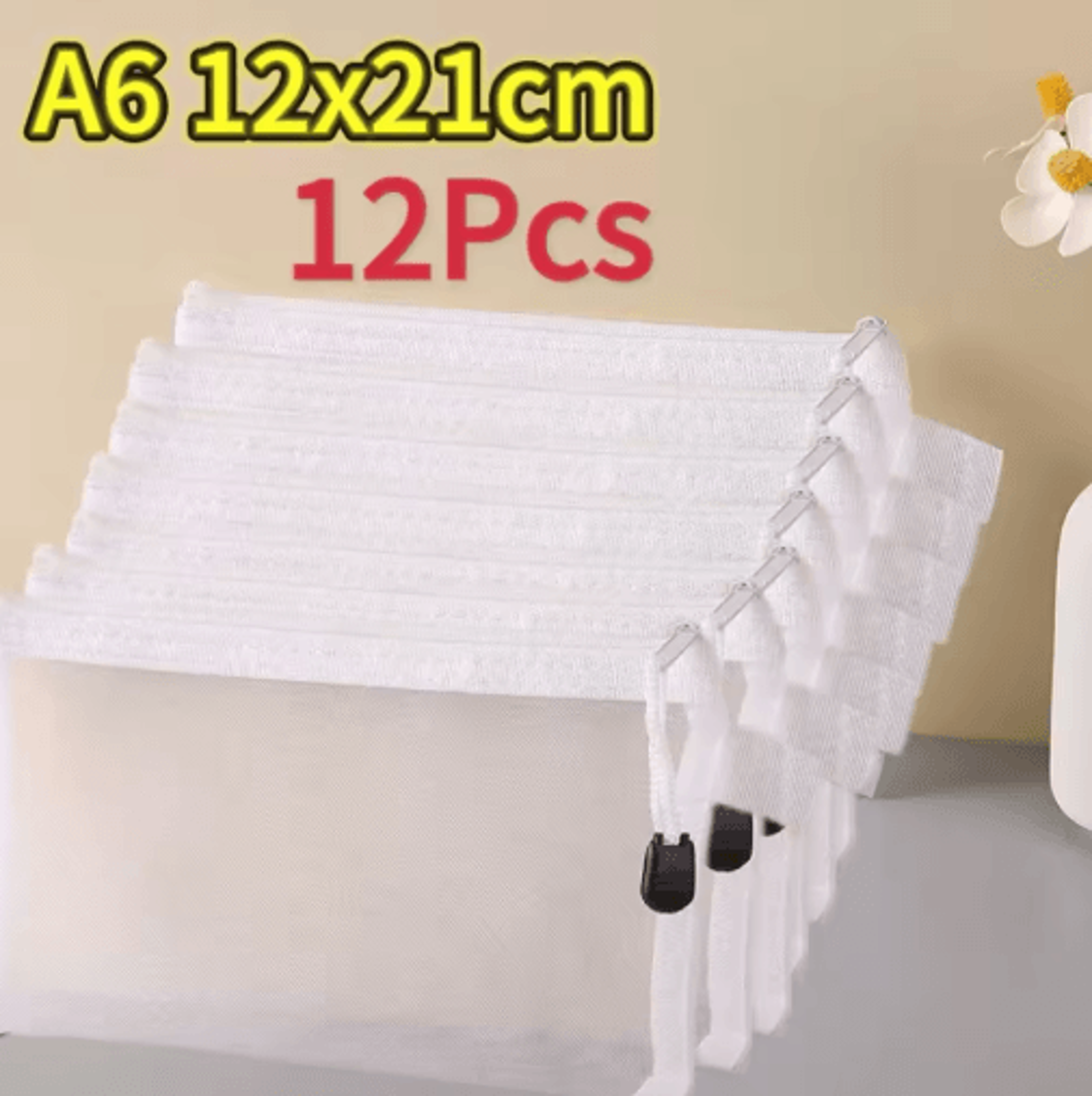 Transparent Mesh Toy Storage Bags  Zipper Pouches For Blocks Puzzles  Small Parts 2