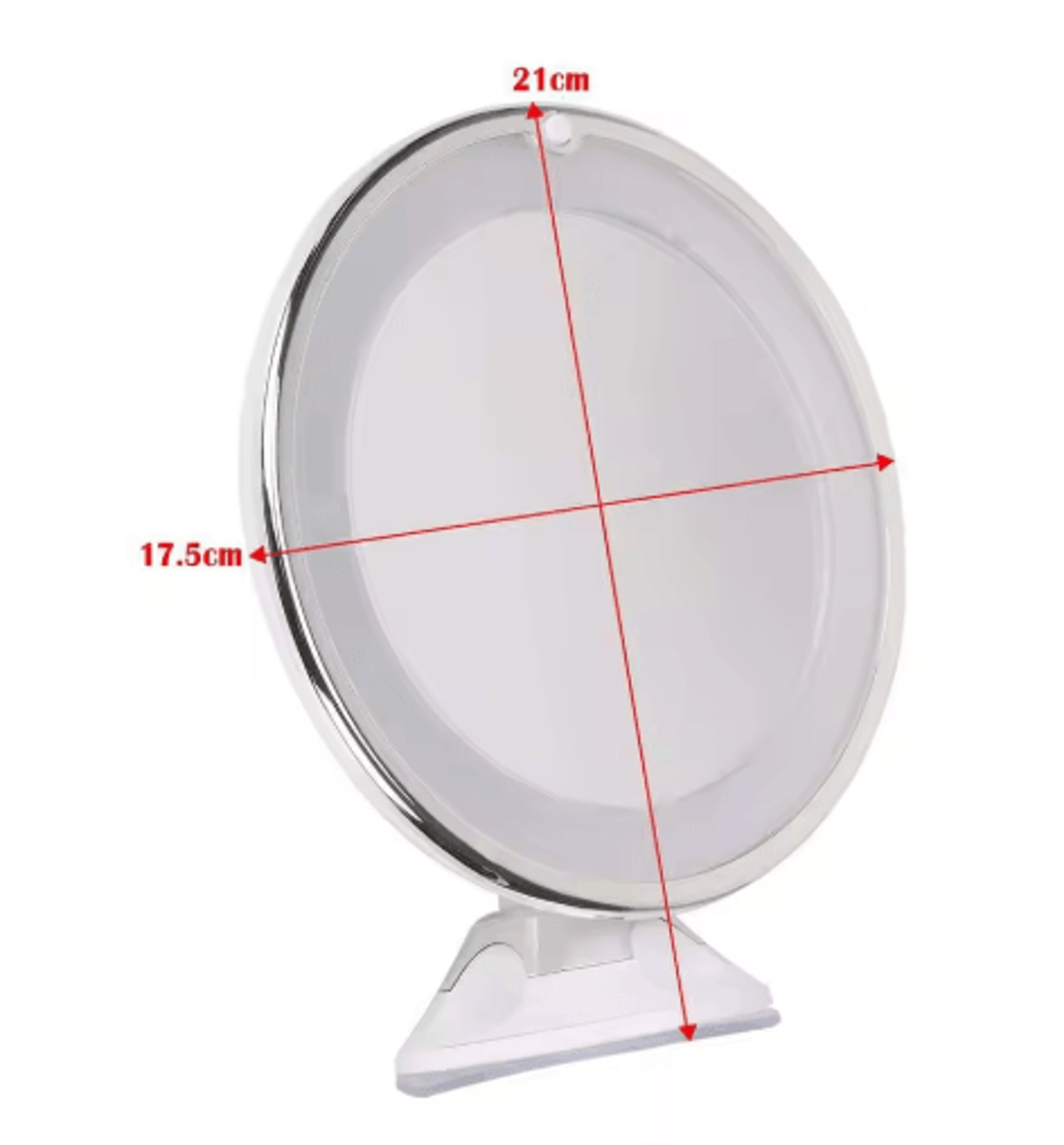 10X Magnifying LED Makeup Mirror  14Light Suction Cup Vanity Mirror 6