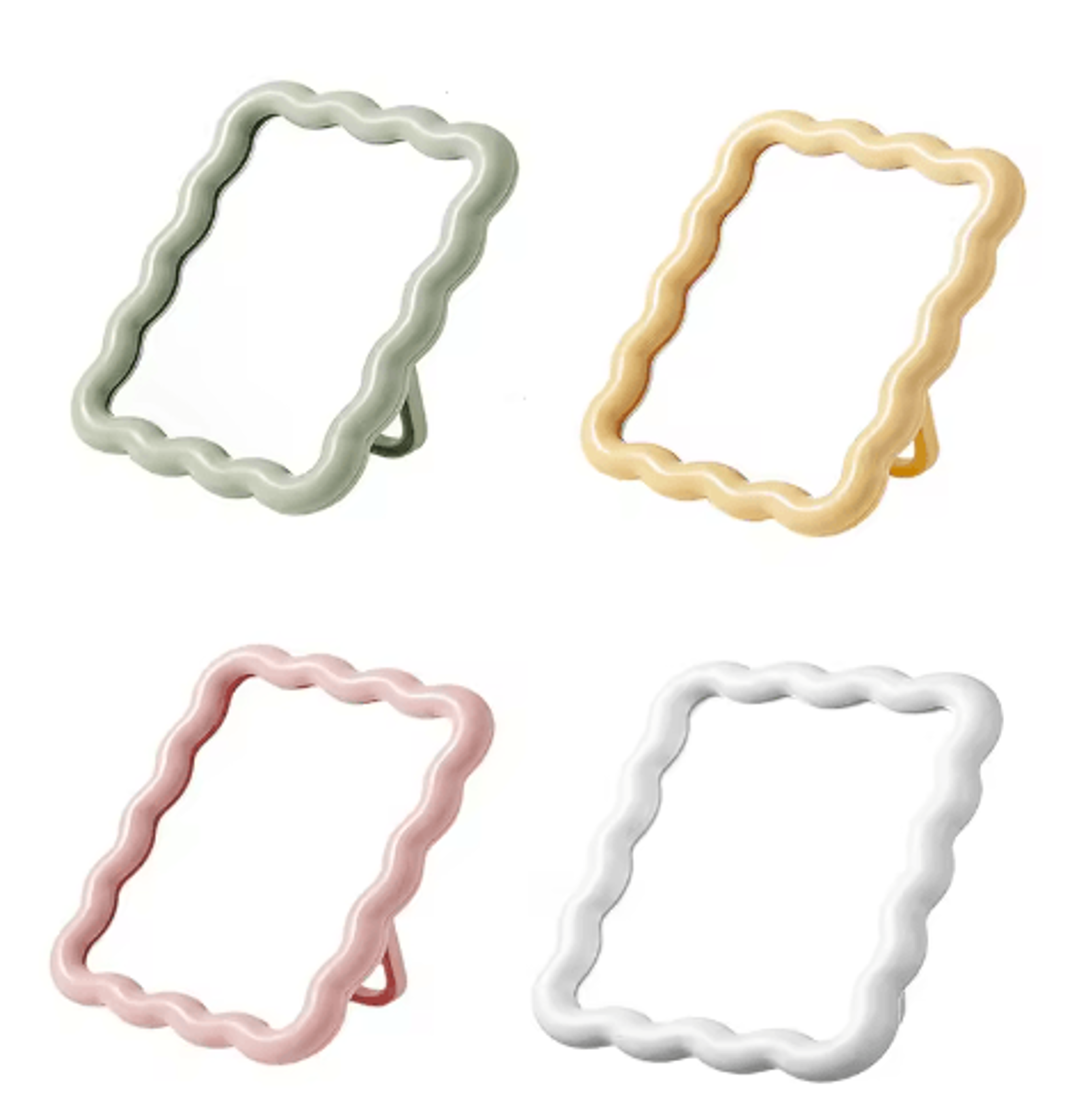 Corrugated Foldable Makeup Mirror  Portable Desktop  Handheld Vanity Mirror 6