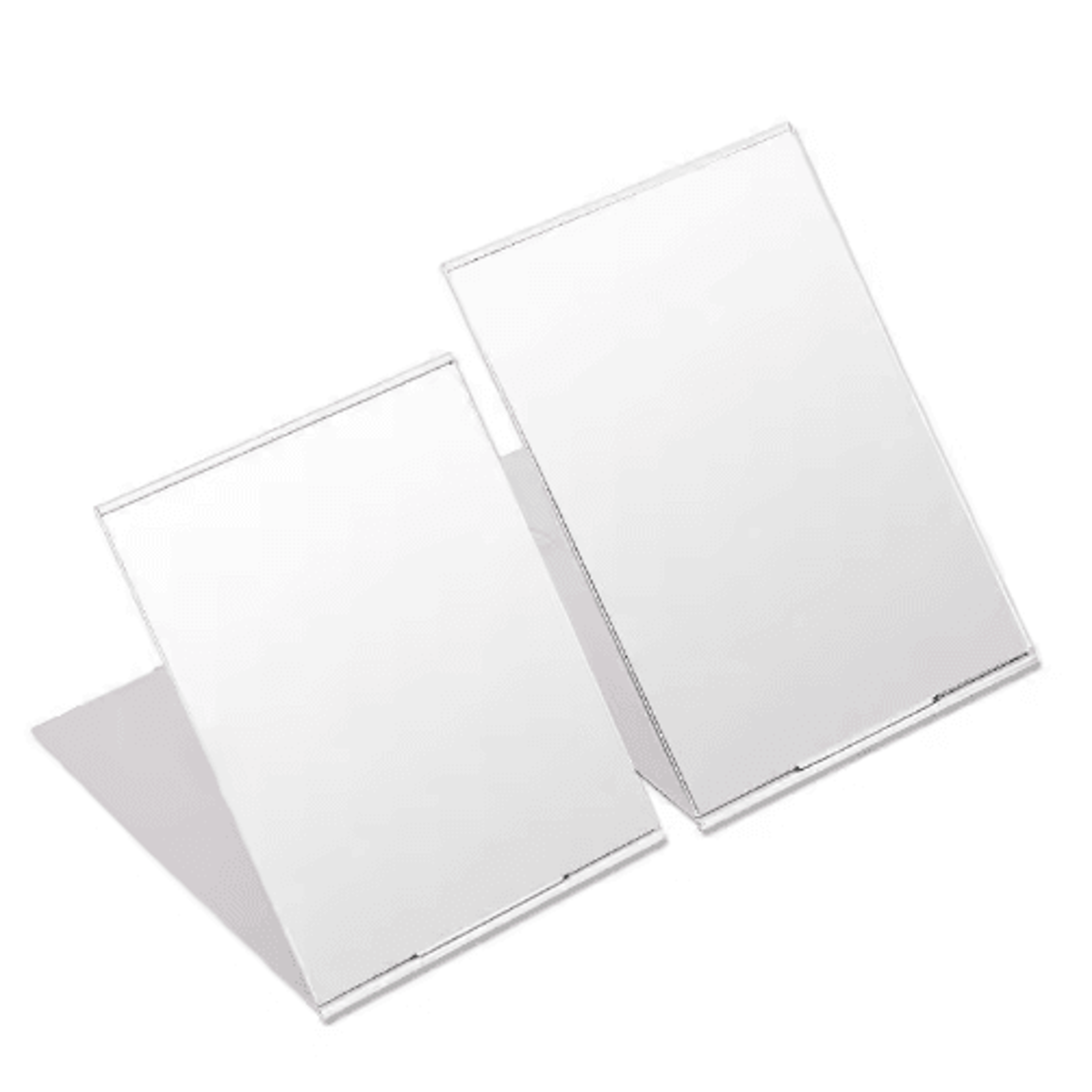 Aluminum Folding Pocket Mirror  Mini Portable Lash  Makeup Mirror 9