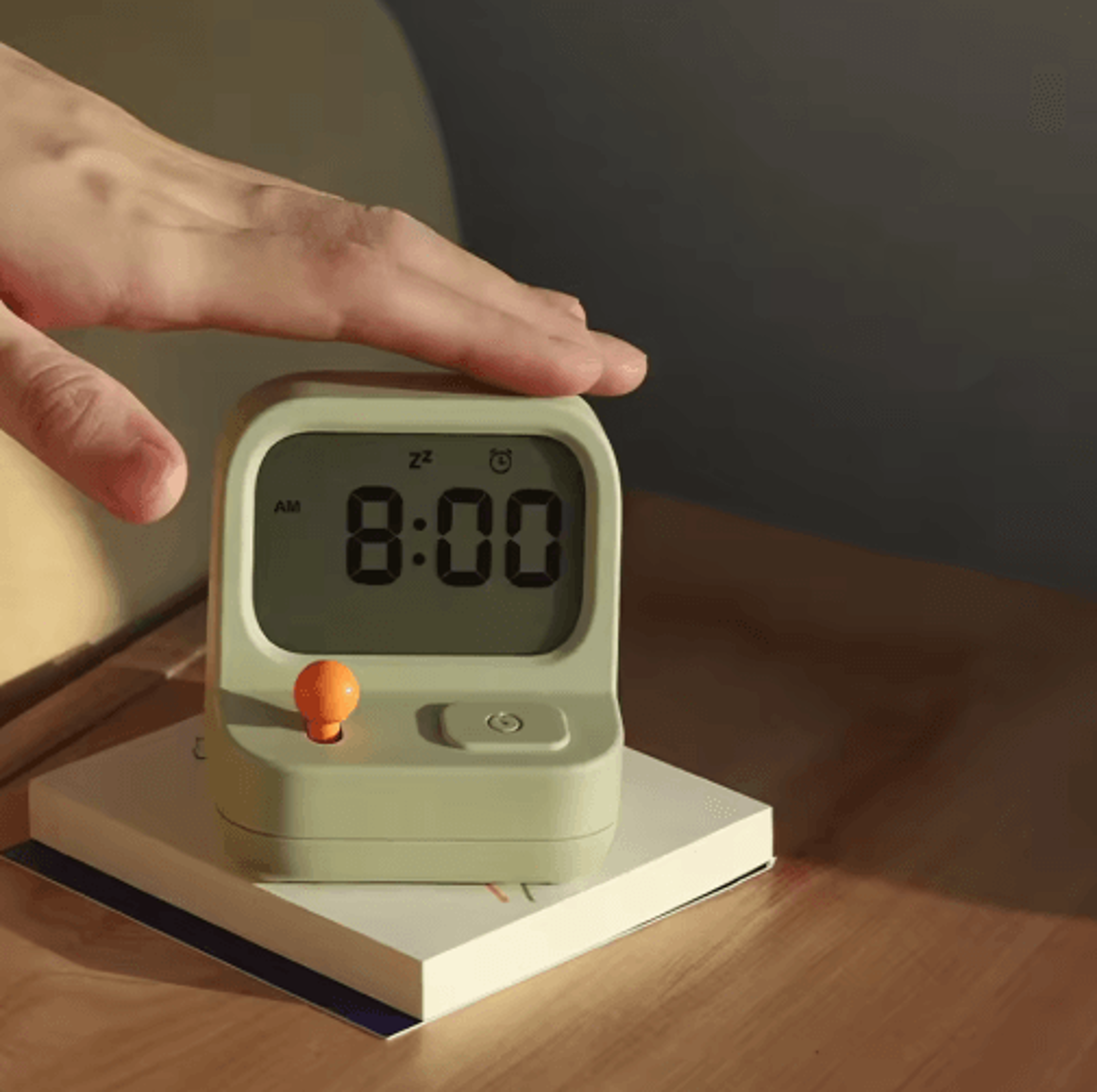 Retro Handheld Game Alarm Clock  Cute MultiFunction Digital Desk Clock For Kids 5