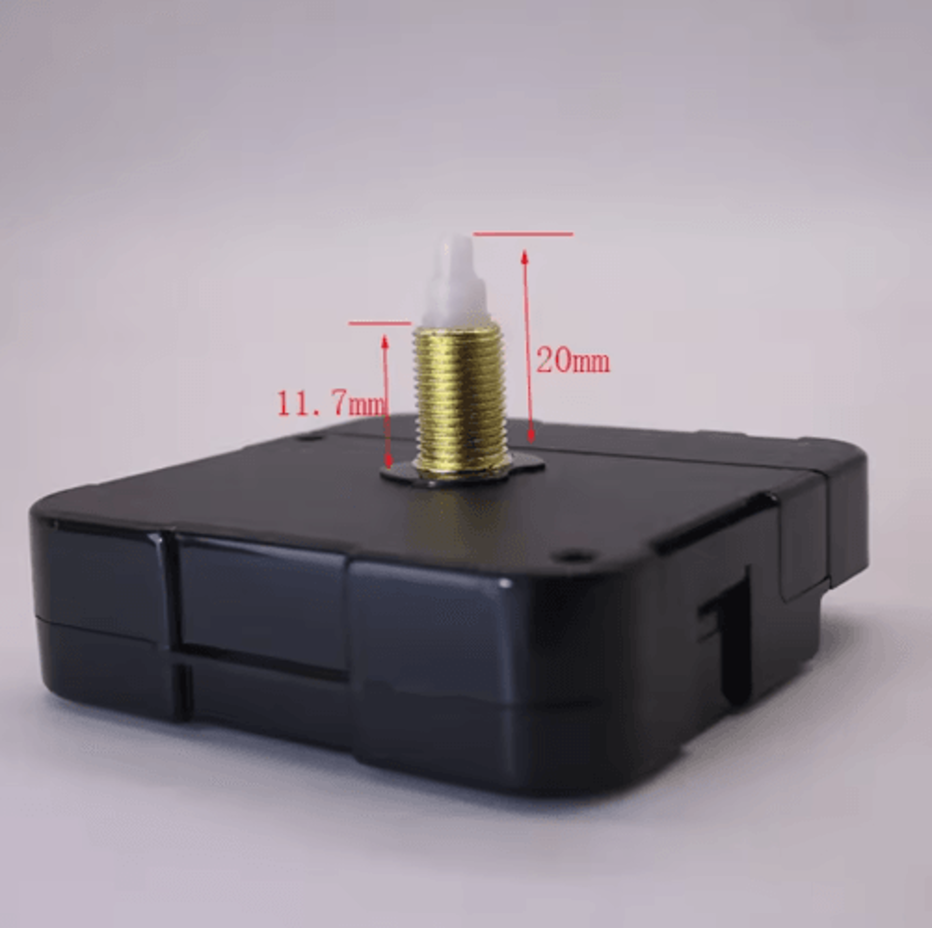 31mm Long Shaft Silent Quartz Clock Movement DIY Wall Clock Repair Mechanism 2