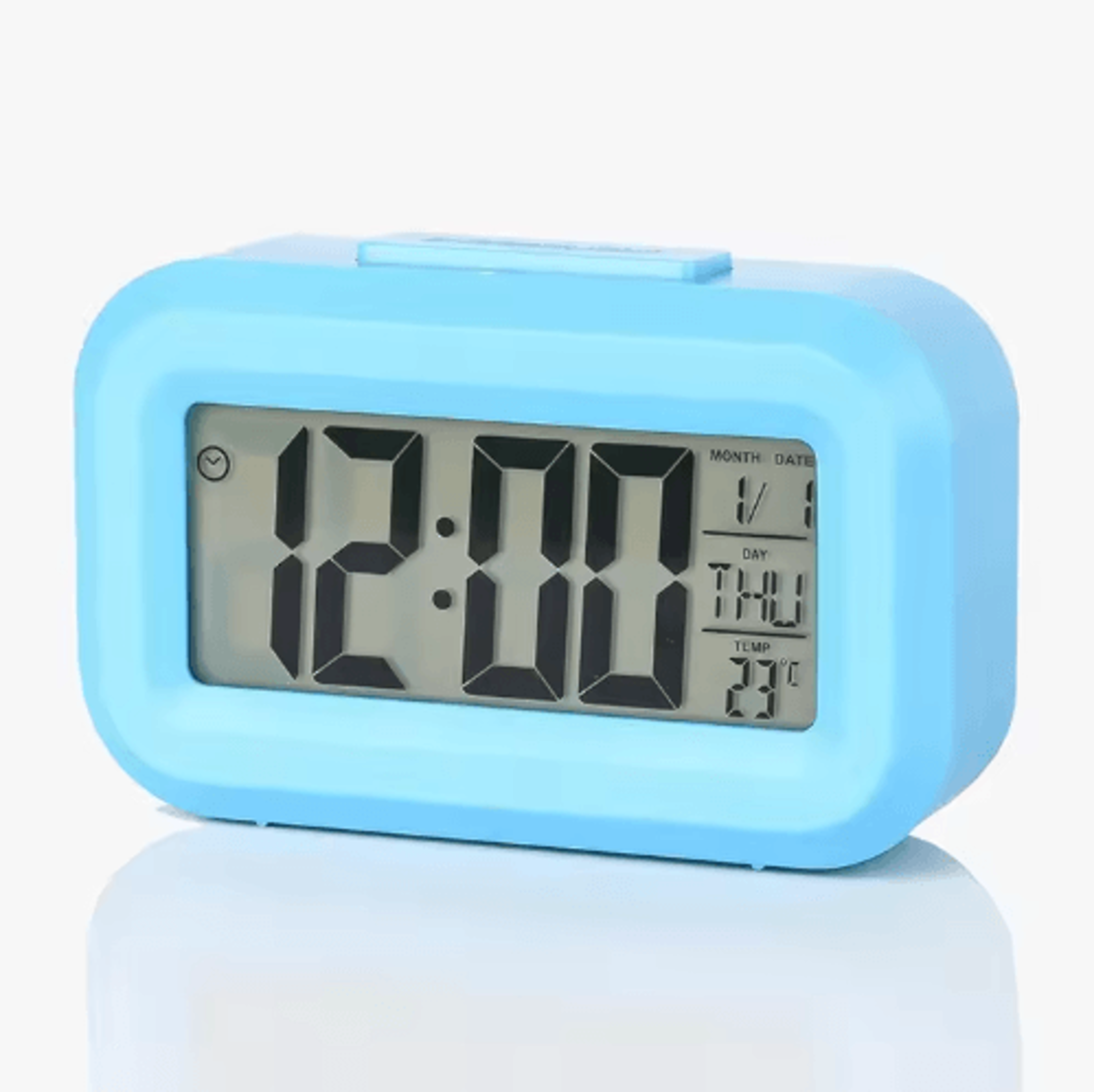 Kids Digital Bedside Alarm Clock  Date  Temperature Display For Bedroom Or Desk 5