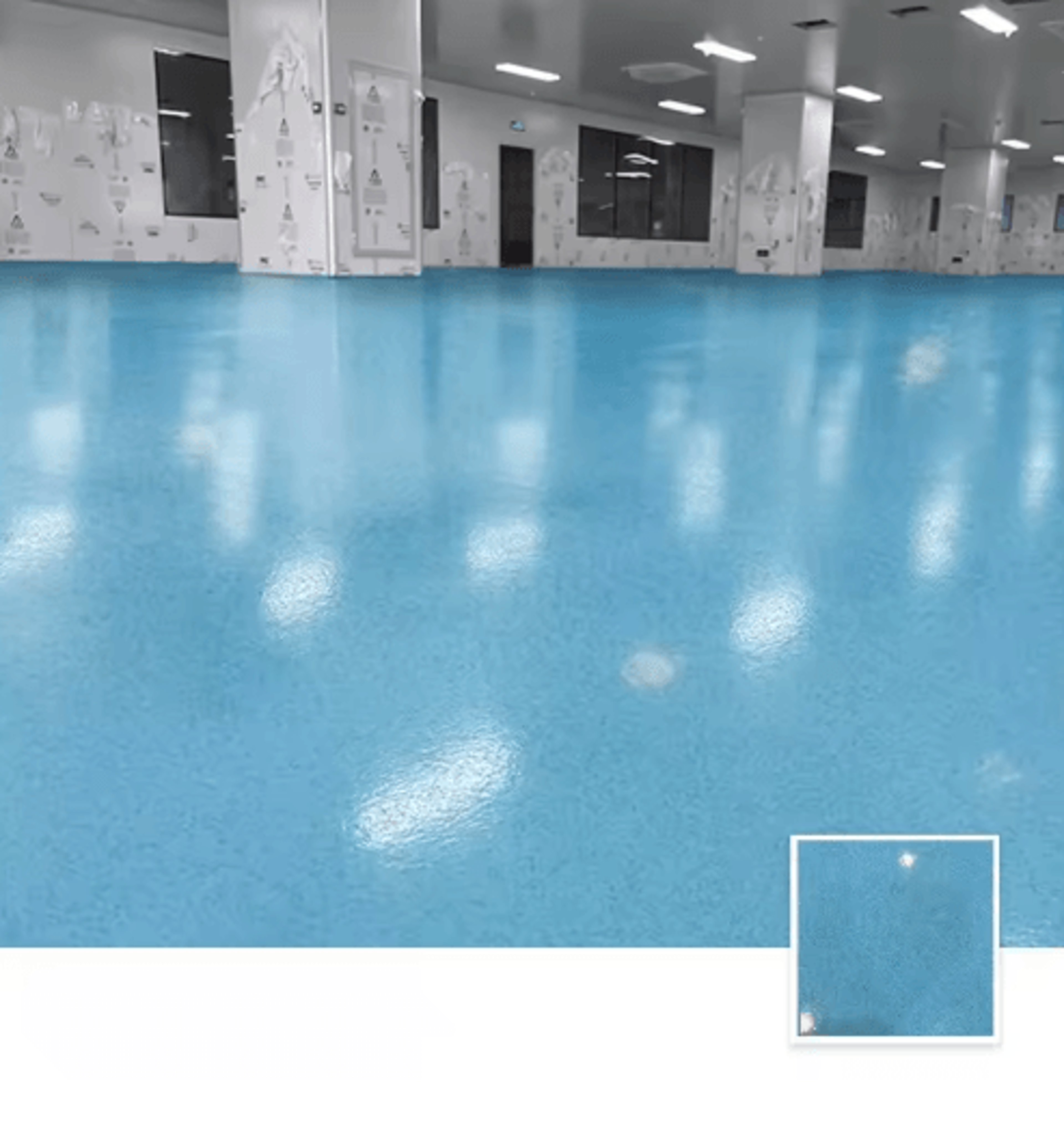500g SelfLeveling Epoxy Floor Paint  Marble Effect Waterproof Coating 5