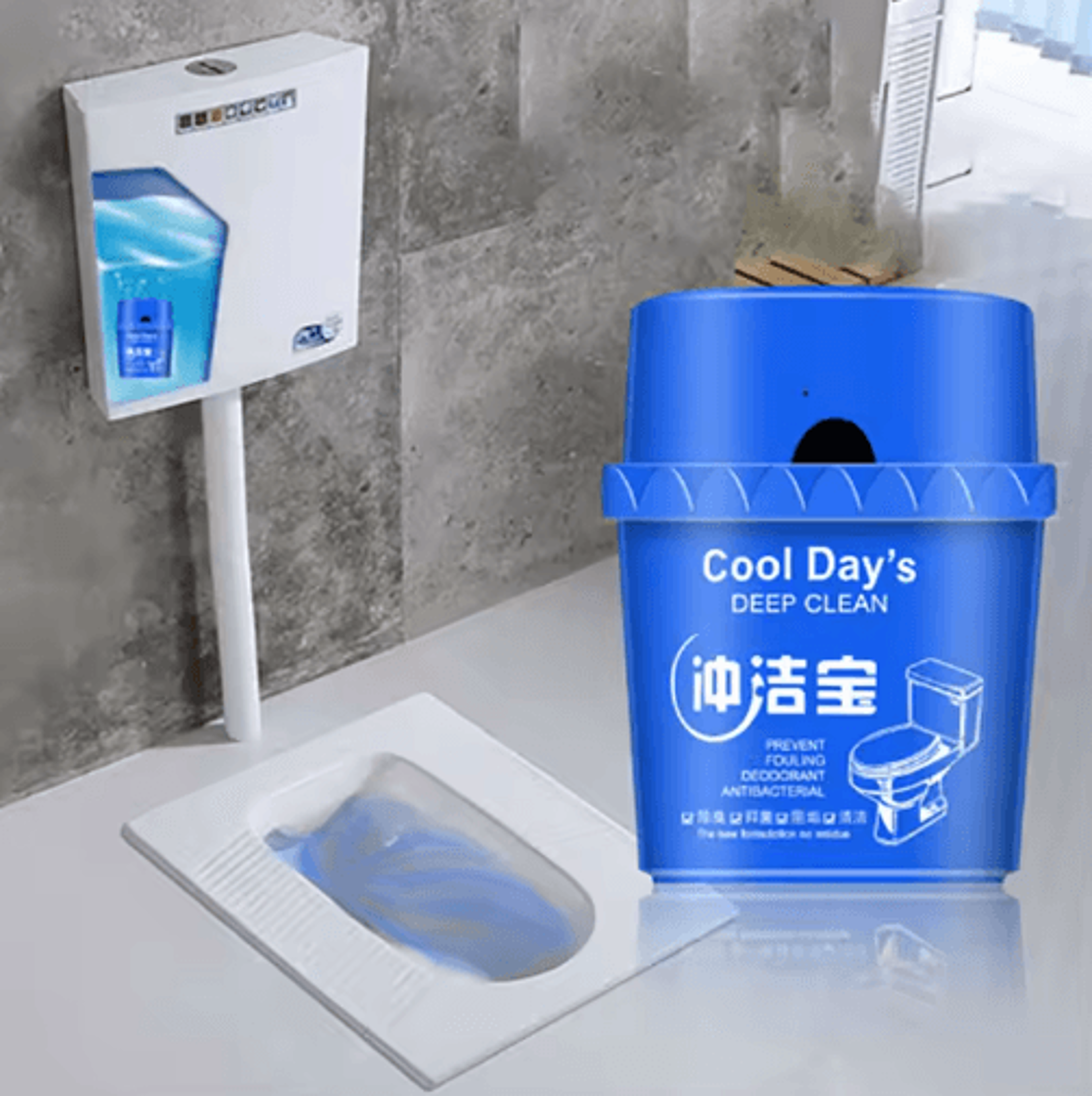Blue Bubble Toilet Bowl Cleaner For Stain And Odor Removal 4