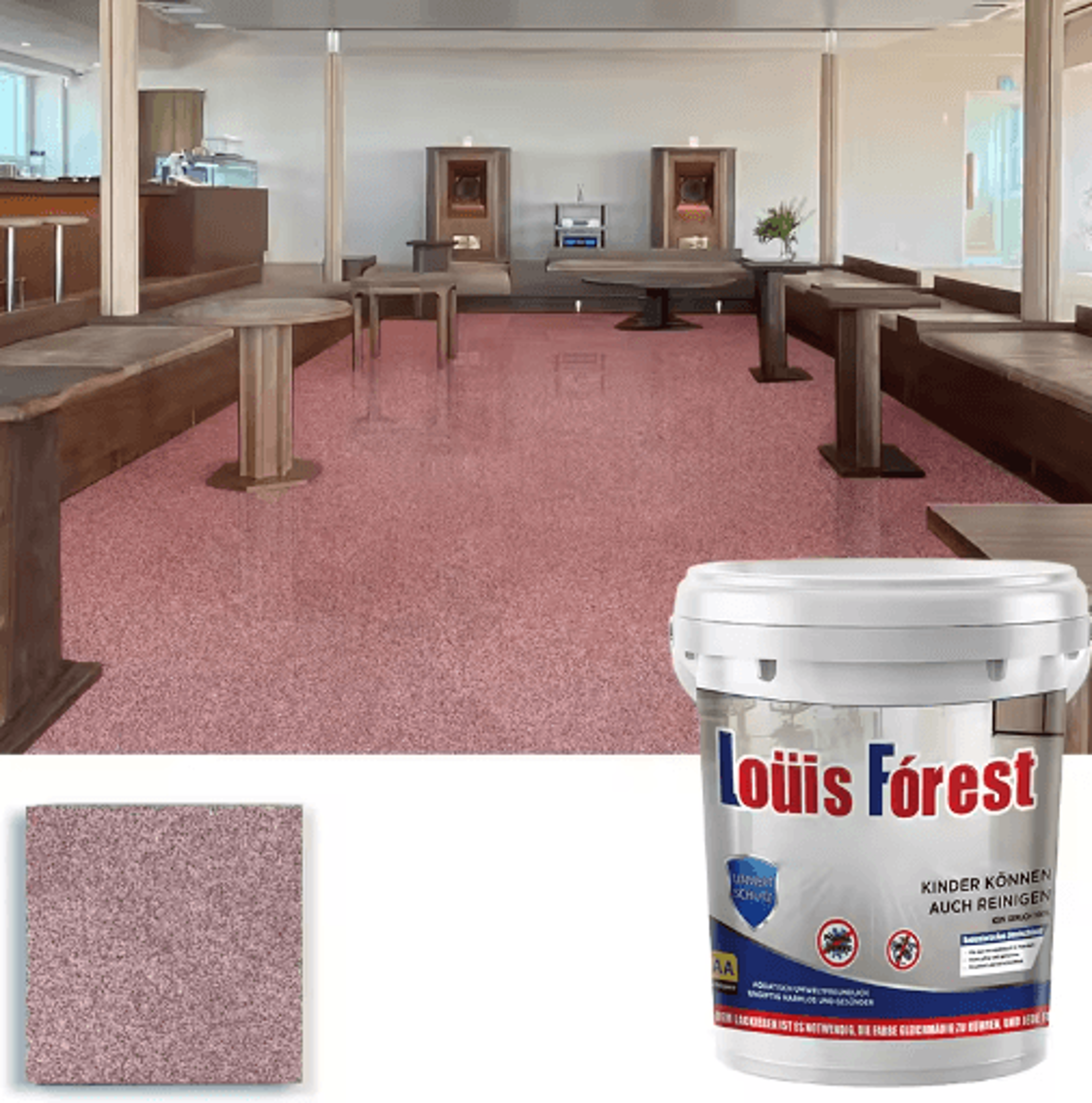 SelfLeveling Epoxy Floor Paint For Concrete And Garage Floors 2
