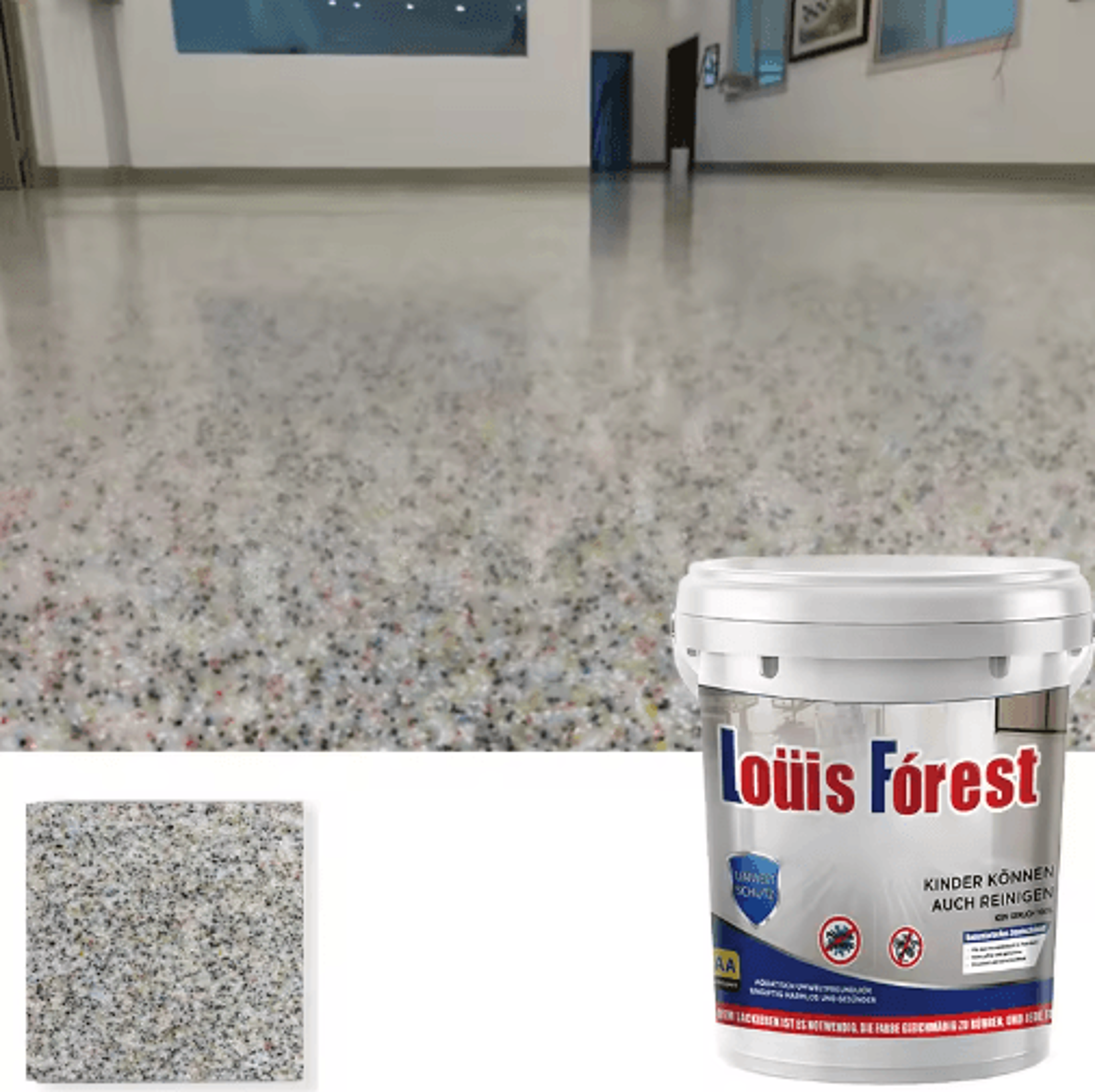 SelfLeveling Epoxy Floor Paint For Concrete And Garage Floors 7
