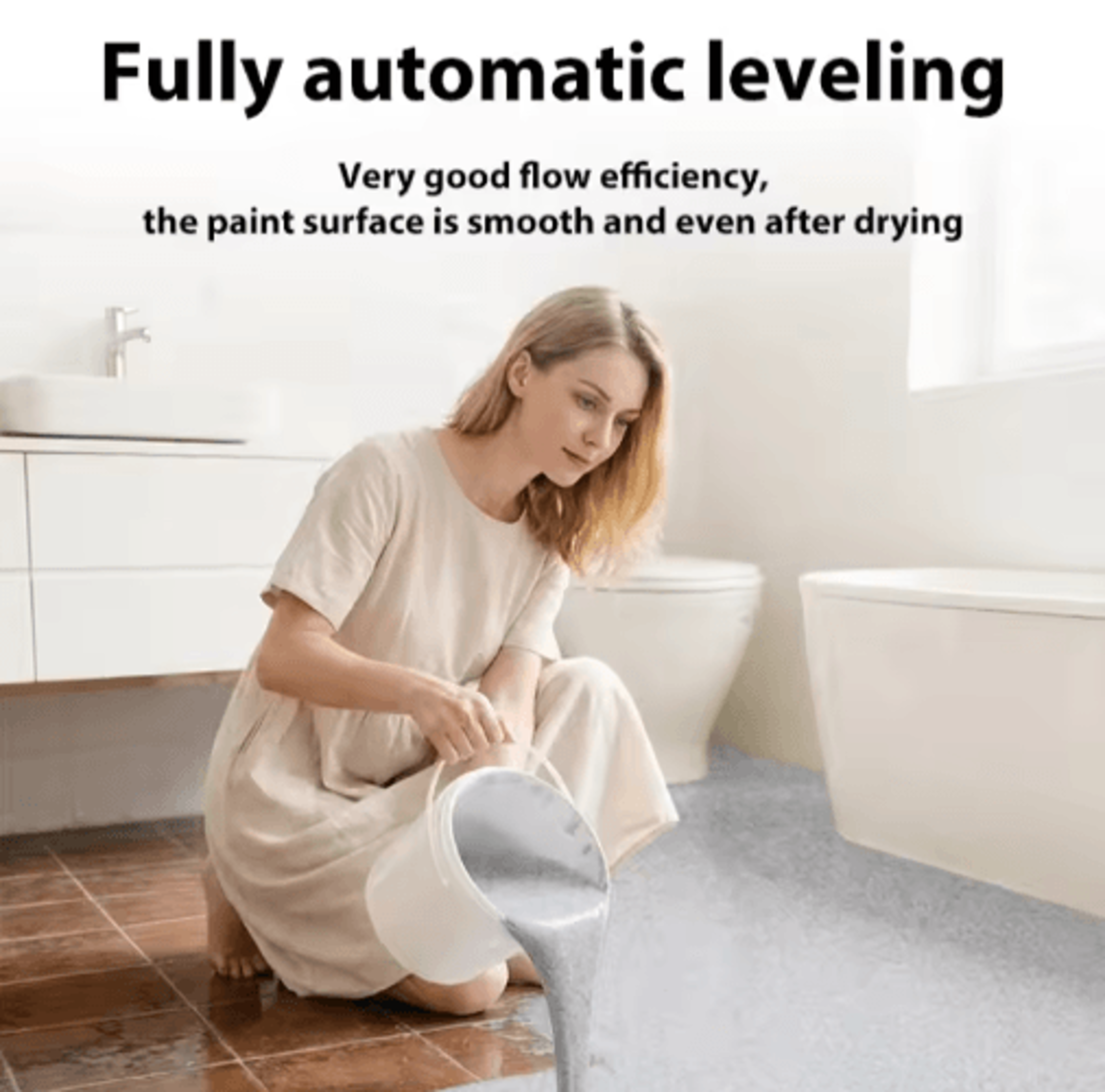 SelfLeveling Epoxy Floor Paint For Concrete And Garage Floors 28