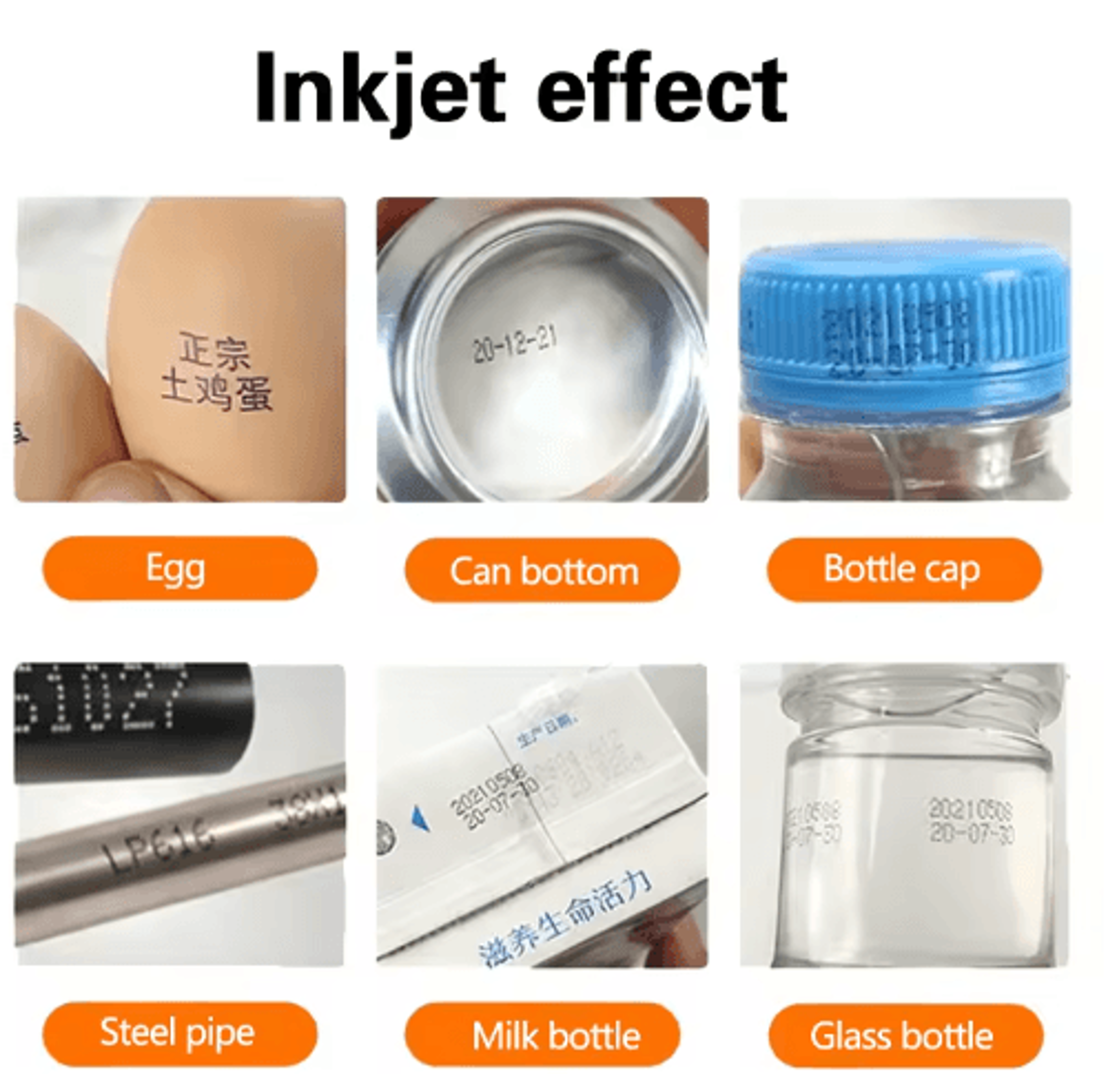 Mini Handheld Inkjet Printer  Portable Expiry Date And QR Code Printing Machine 3