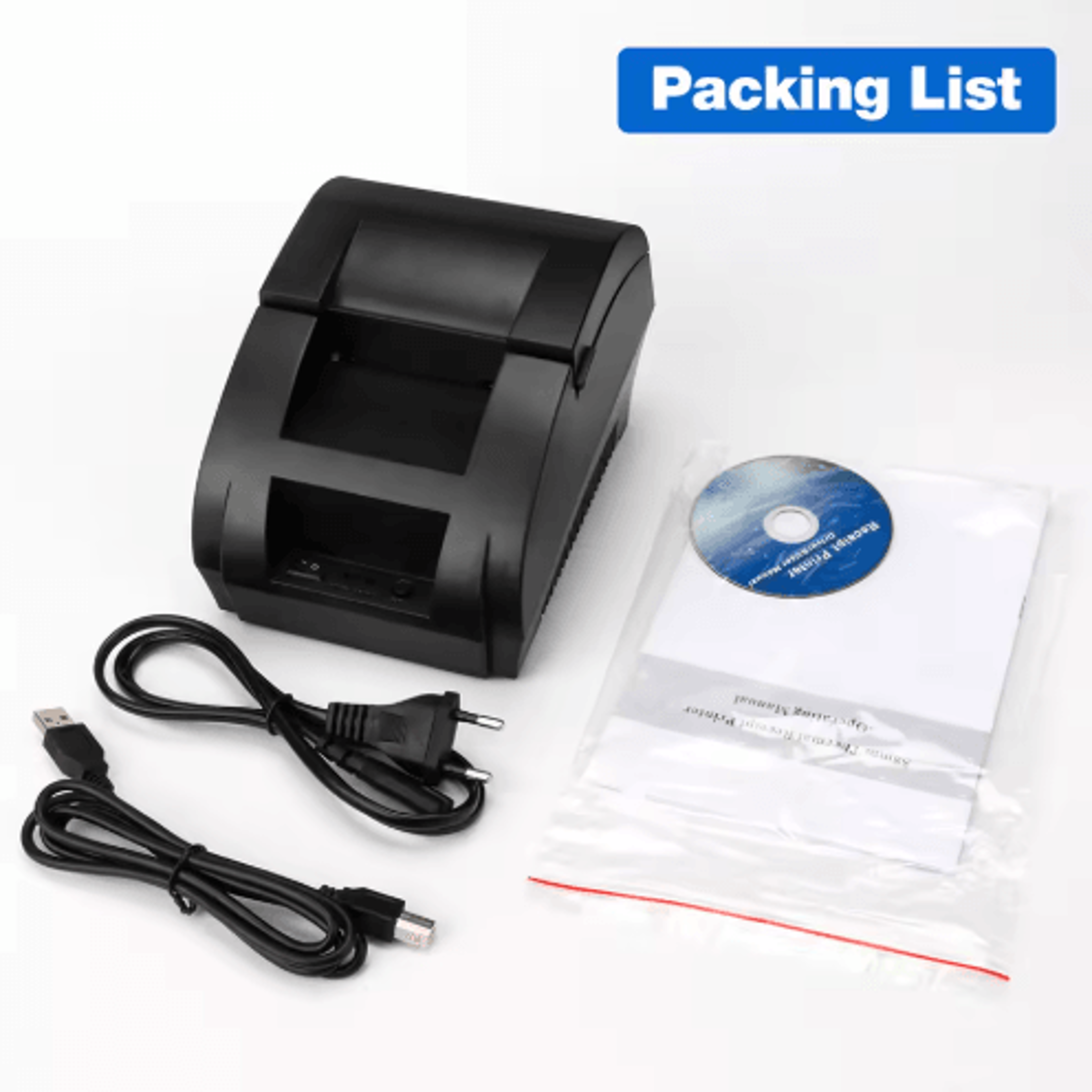 NT5890K 58mm USB Thermal Receipt Printer  Compact POS Printer 7