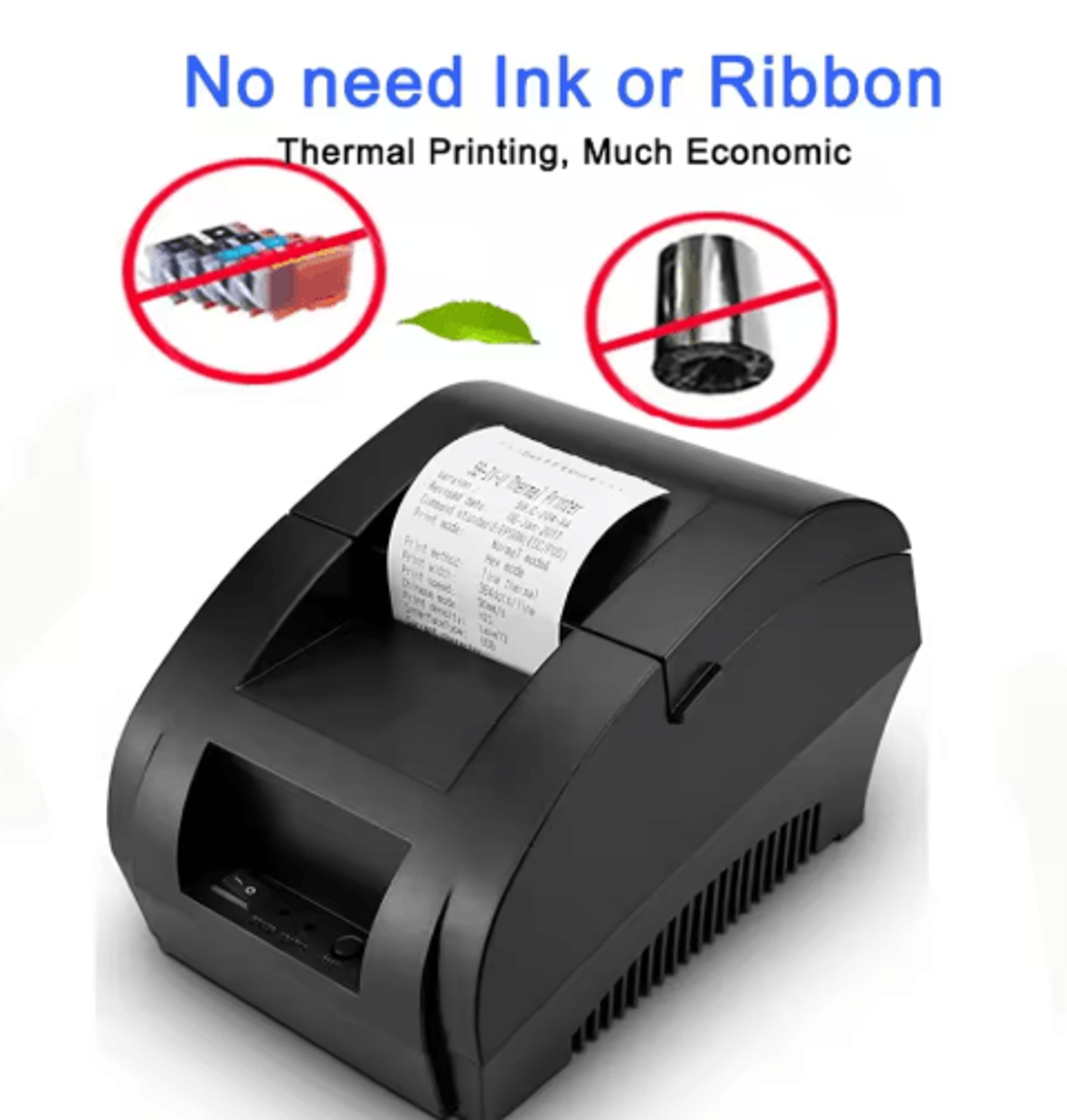 NT5890K 58mm USB Thermal Receipt Printer  Compact POS Printer 9