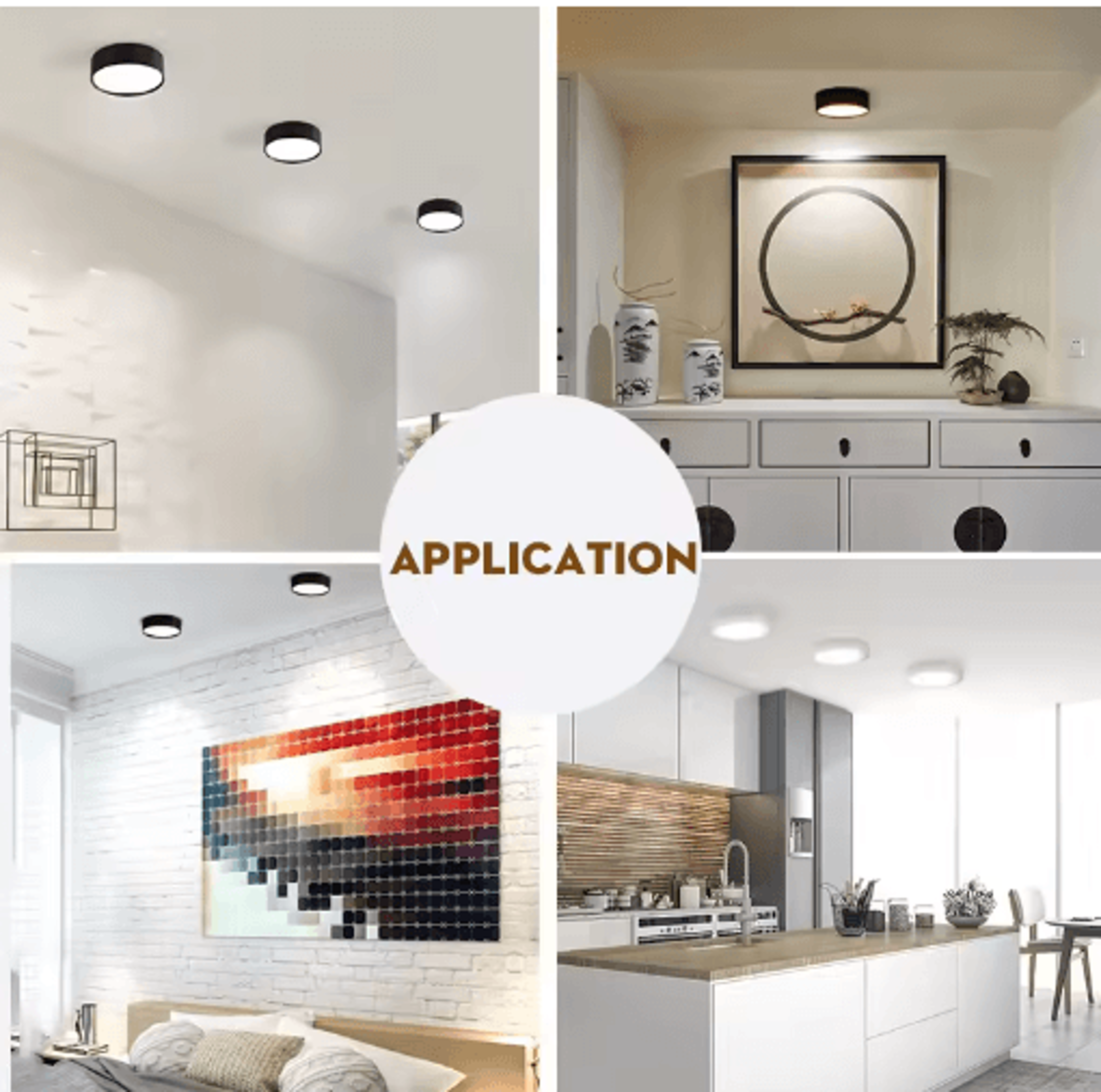 UltraThin LED Ceiling Downlight  10W15W25W Foldable Surface Mount Spotlight 3