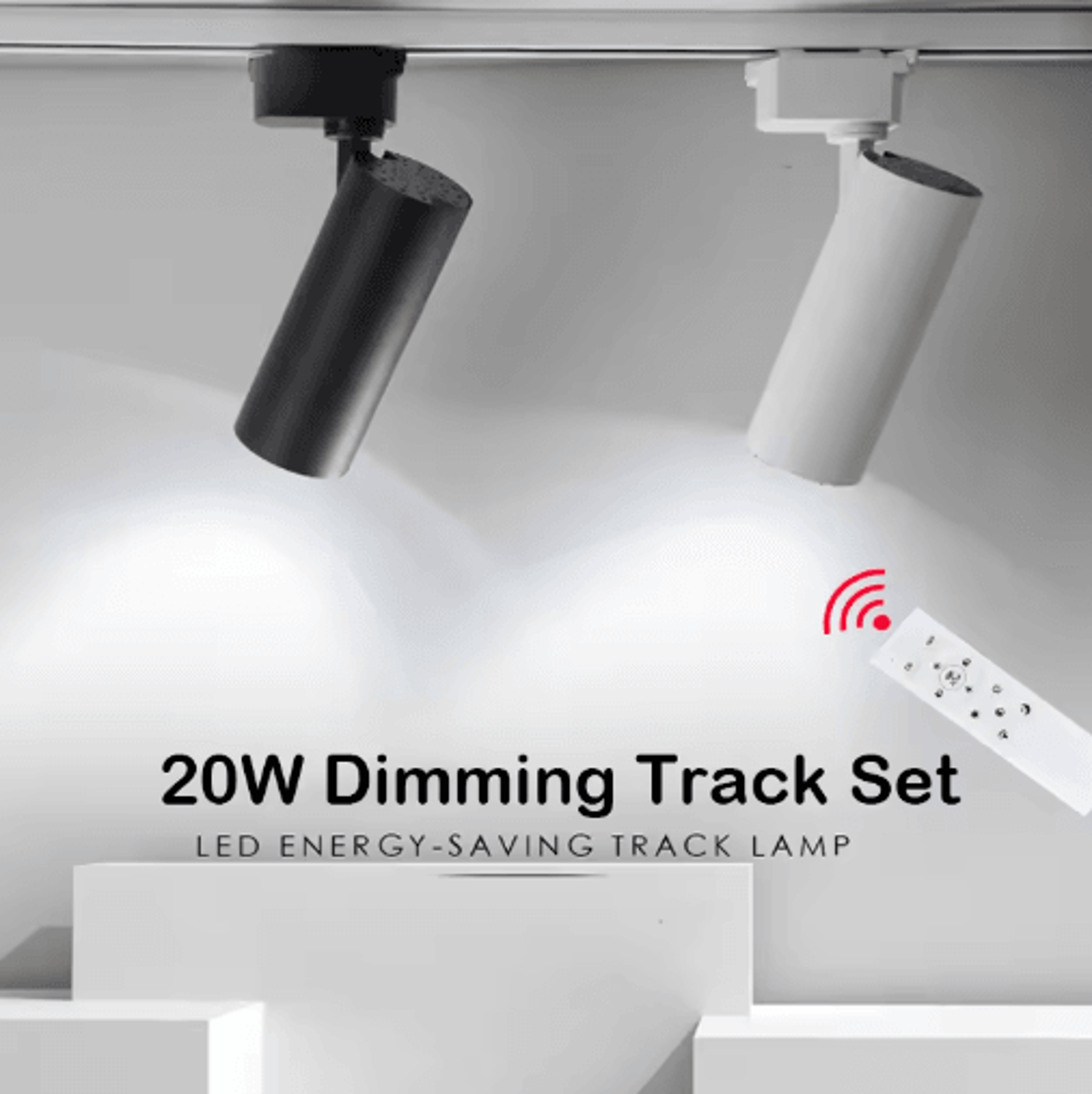 20W Dimmable LED Track Light  Modern Ceiling Rail Spotlight For Home 0