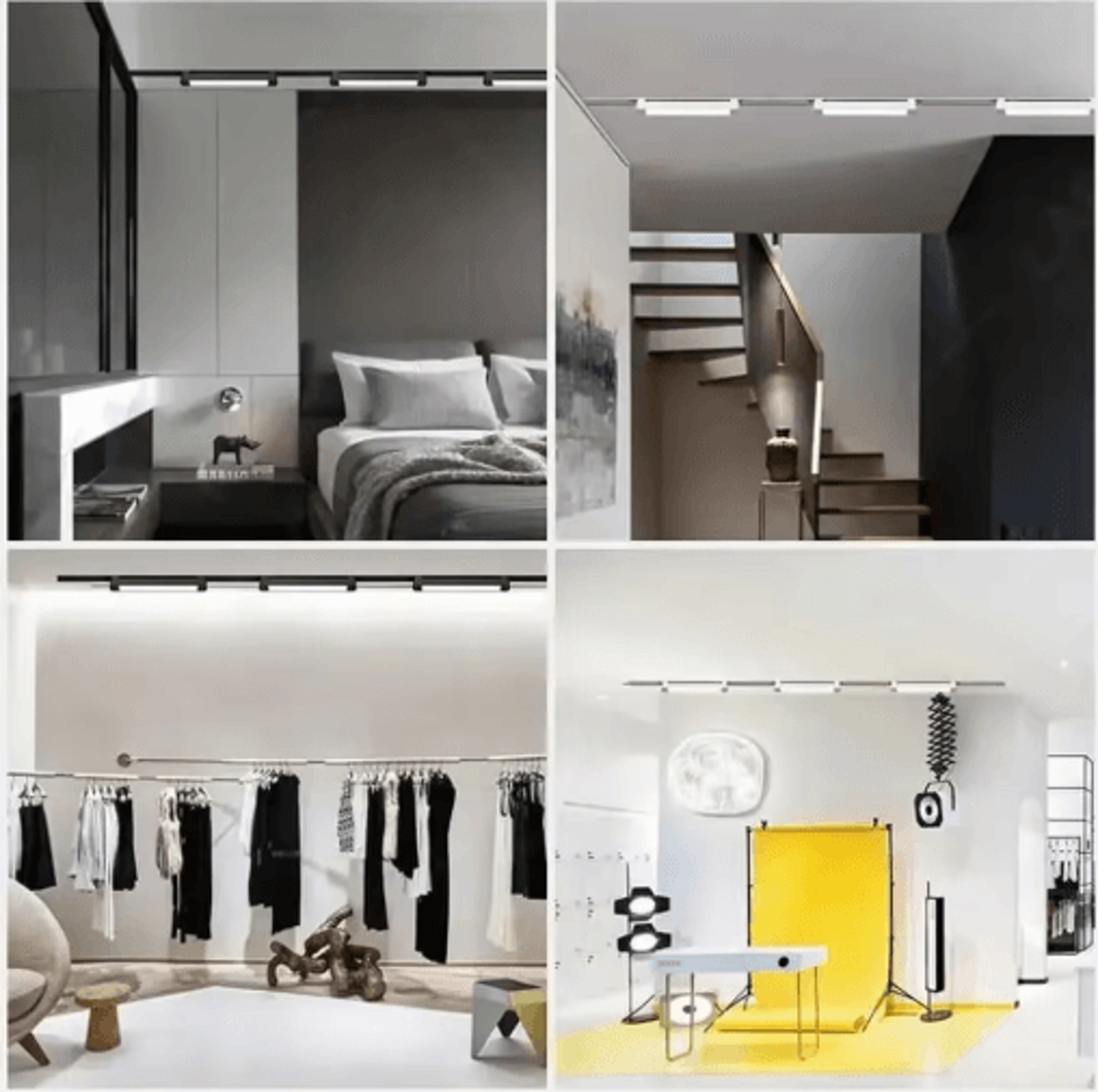 10W20W30W COB LED Track Spotlight Modern Rail Lighting For Home  Shop 20