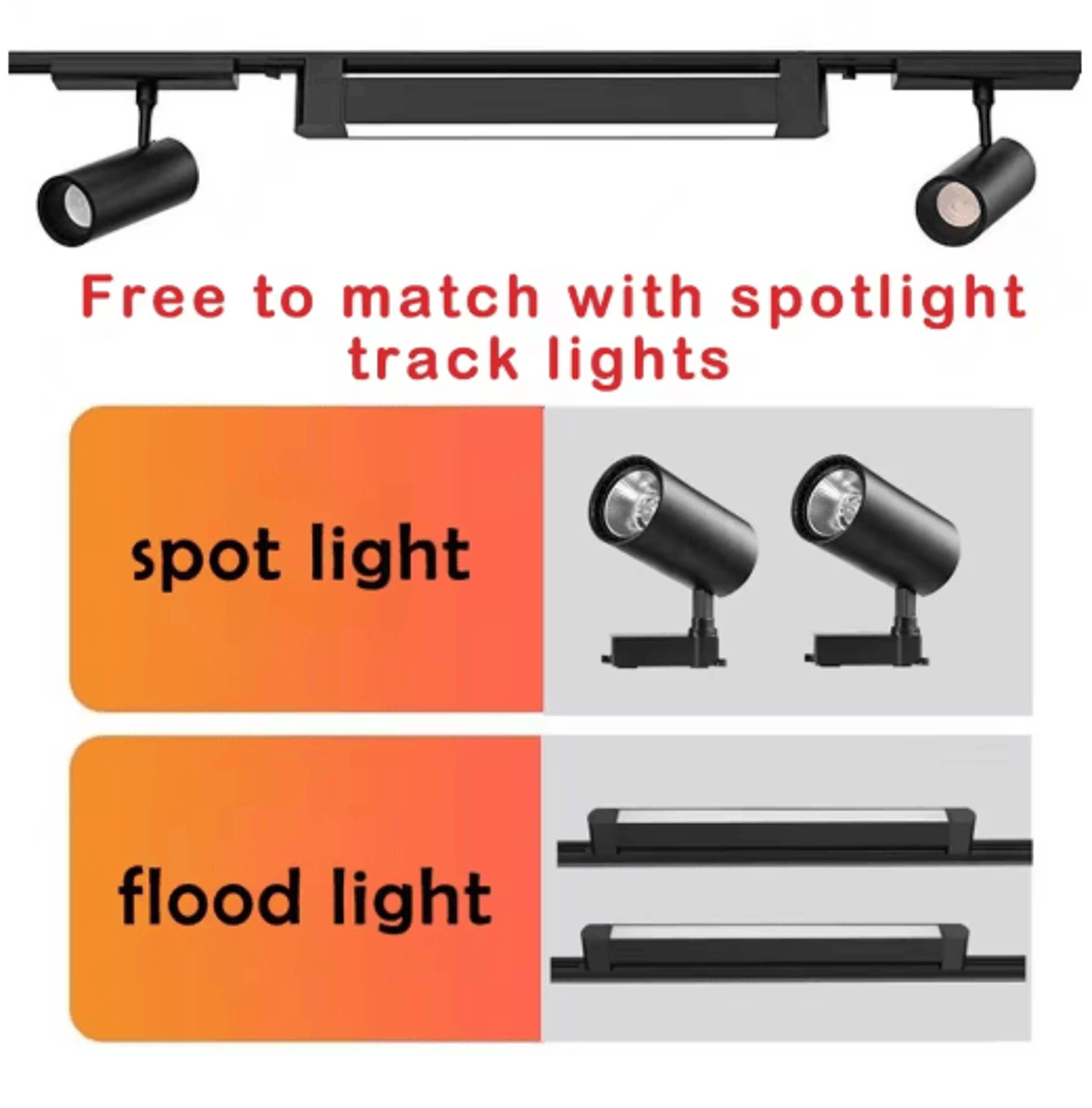 10W20W30W COB LED Track Spotlight Modern Rail Lighting For Home  Shop 23