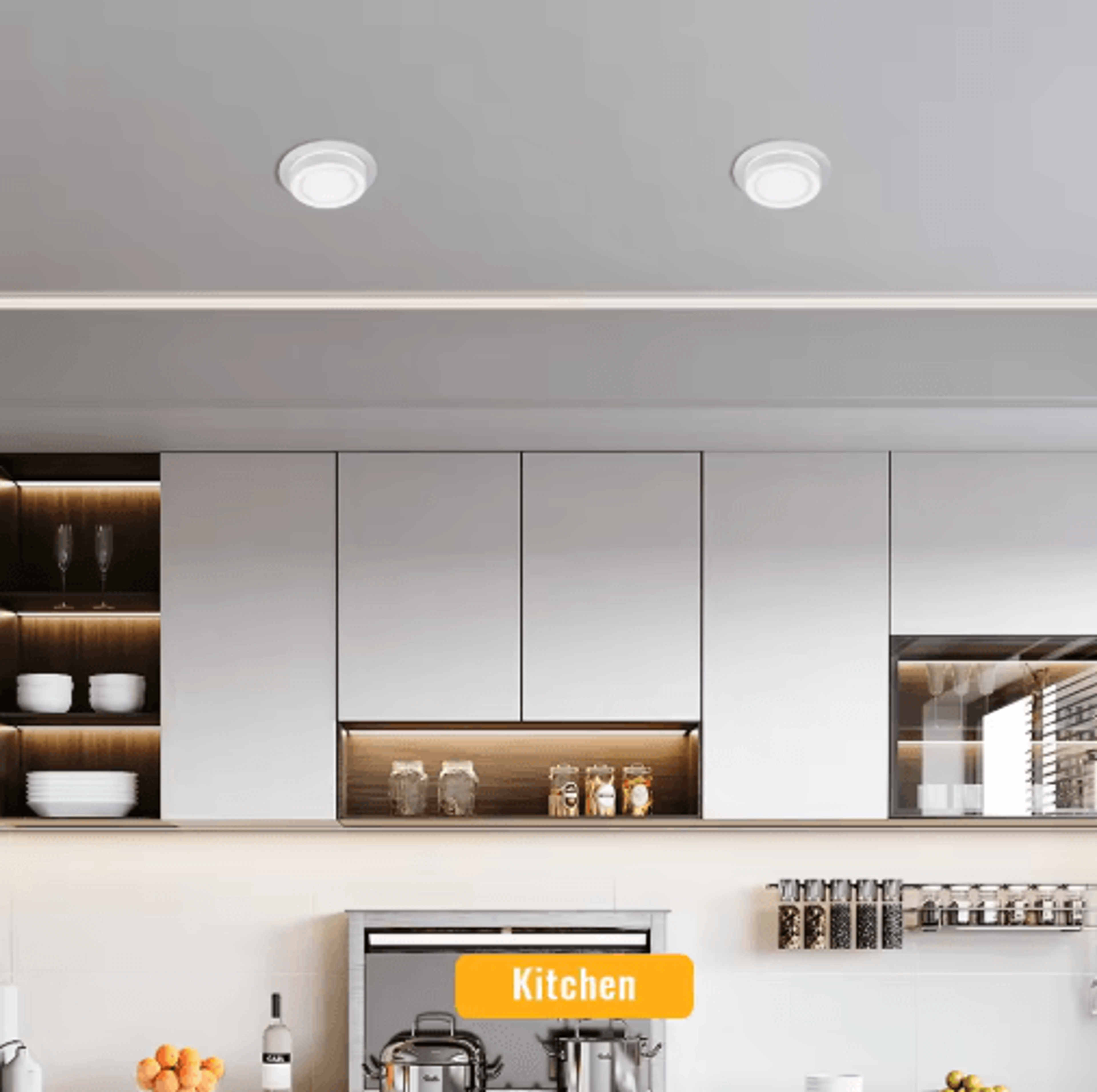 GX53 Recessed LED Ceiling Downlight  Dimmable Spotlight For Modern Homes 7