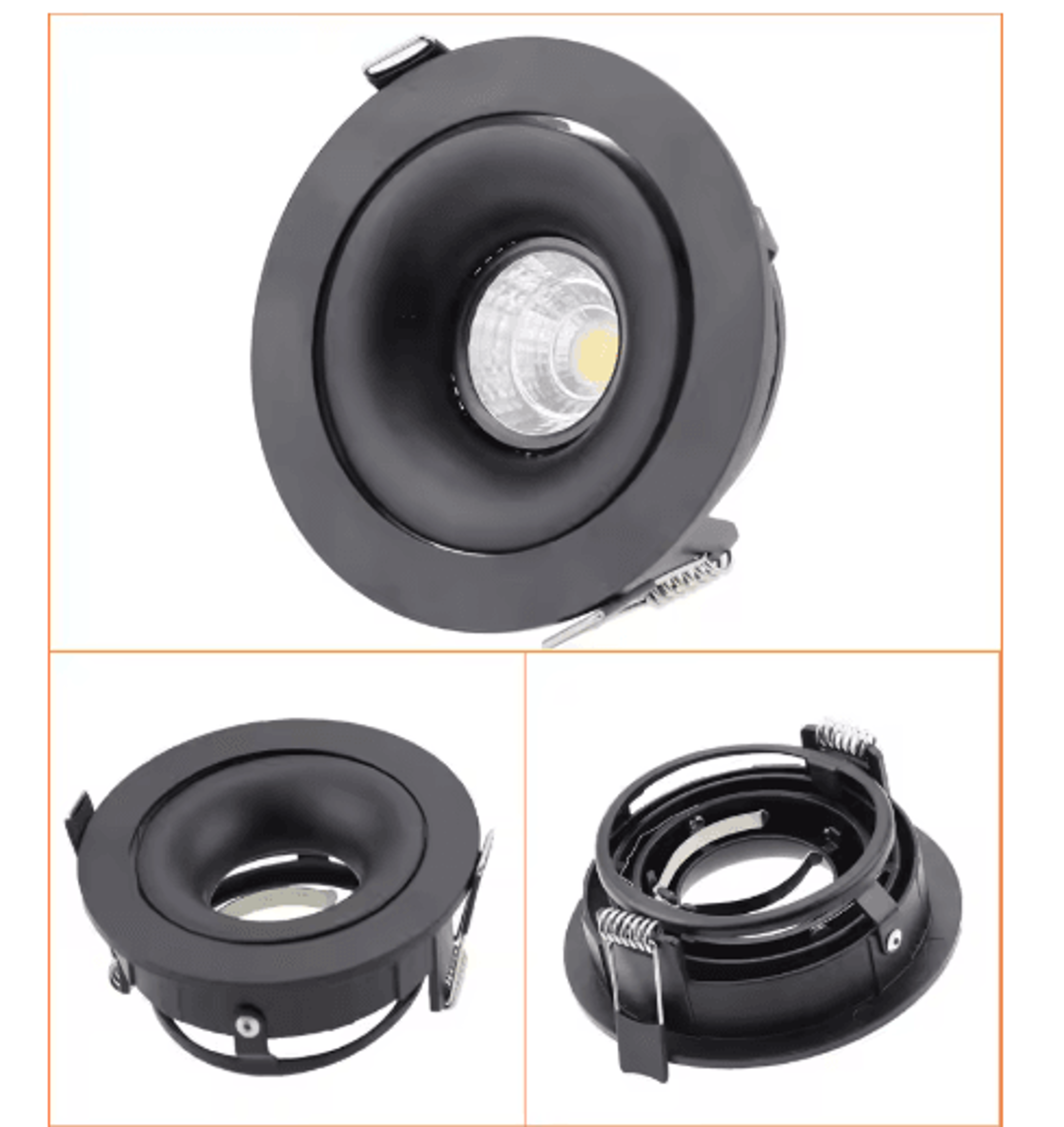 Joyinled Adjustable Recessed LED Spotlight  GU10MR16 Ceiling Downlight 1