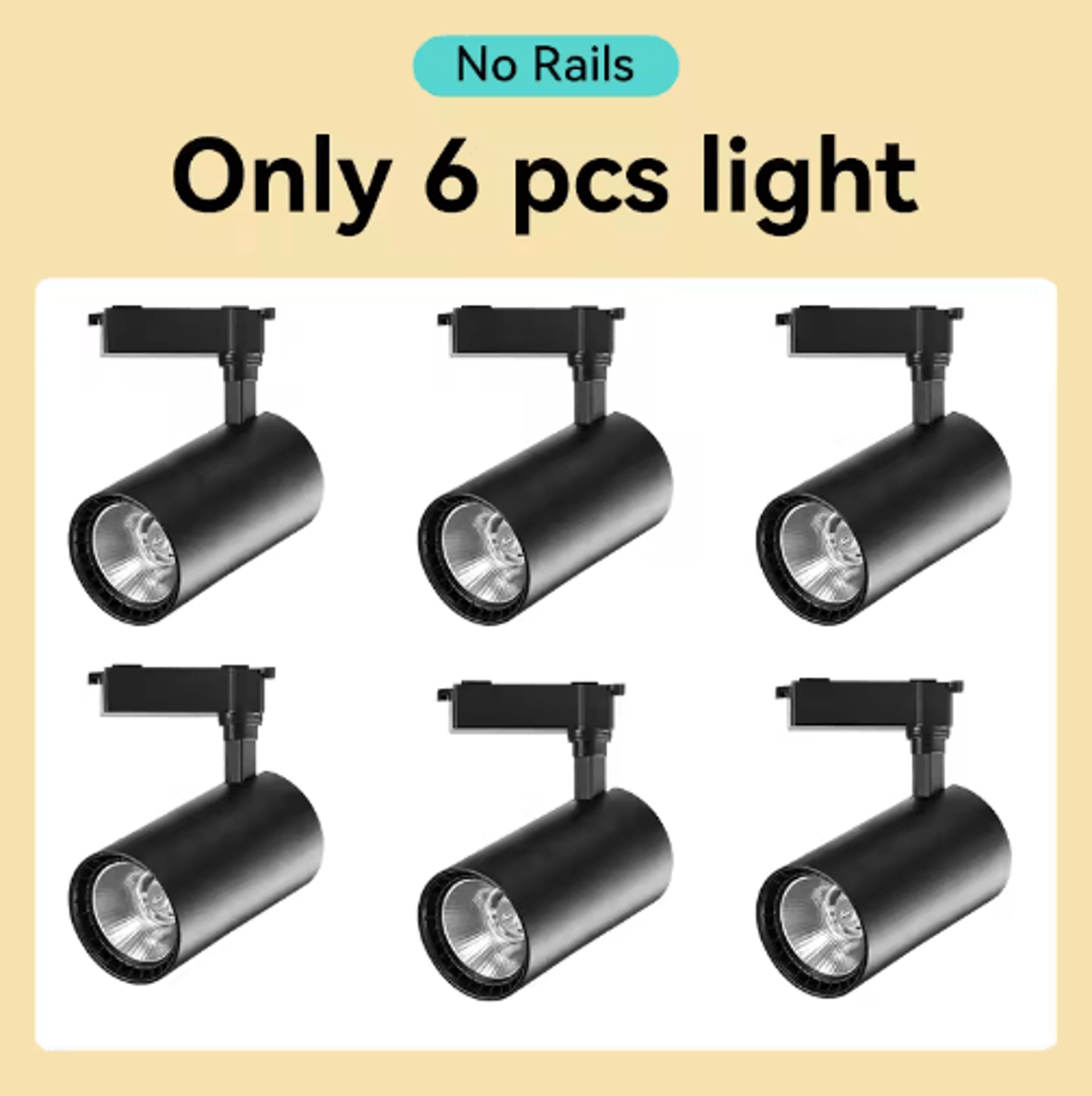 50W COB LED Track Spotlight  220V Ceiling Rail Light For Home  Shop 10