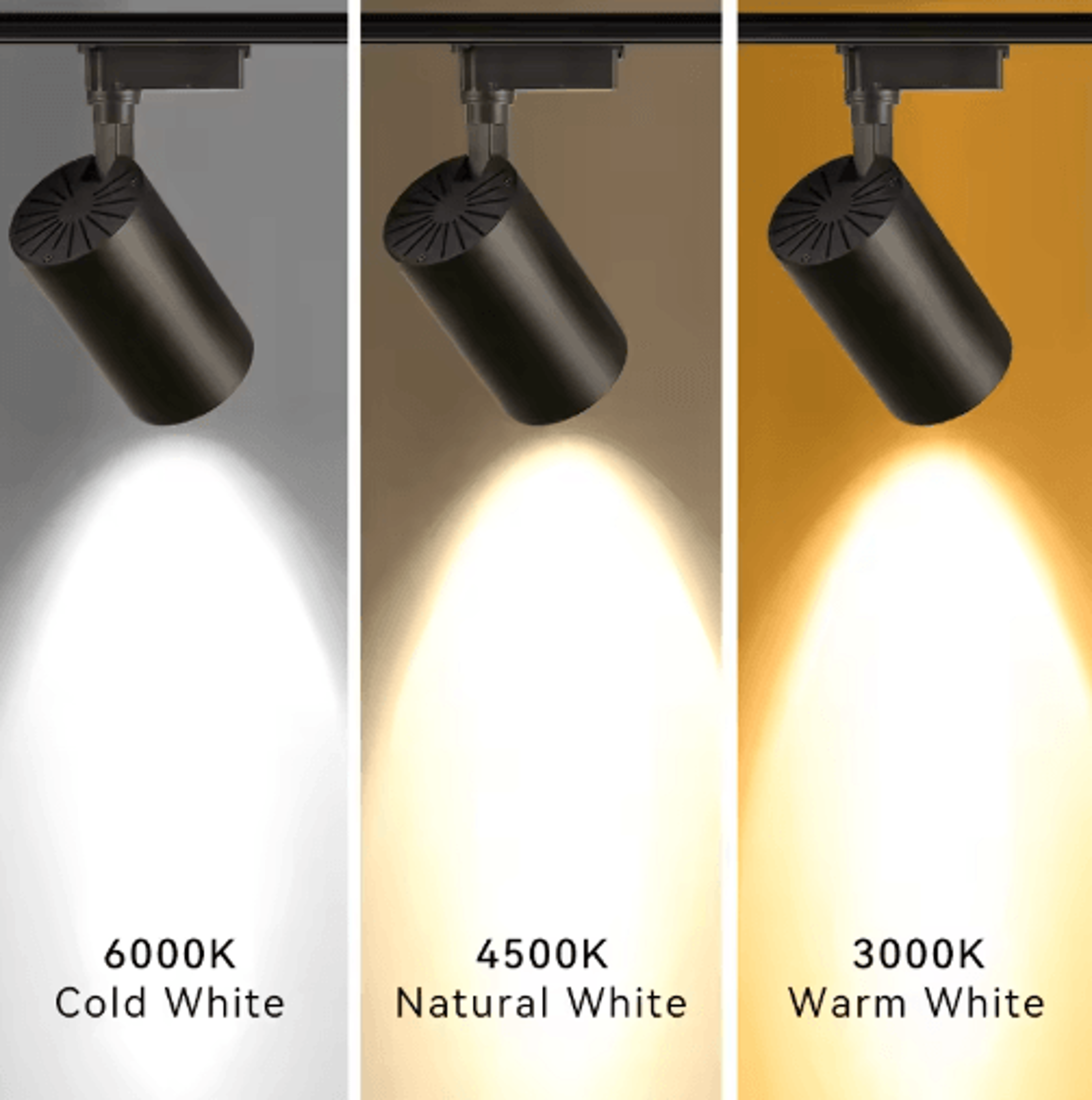 50W COB LED Track Spotlight  220V Ceiling Rail Light For Home  Shop 16