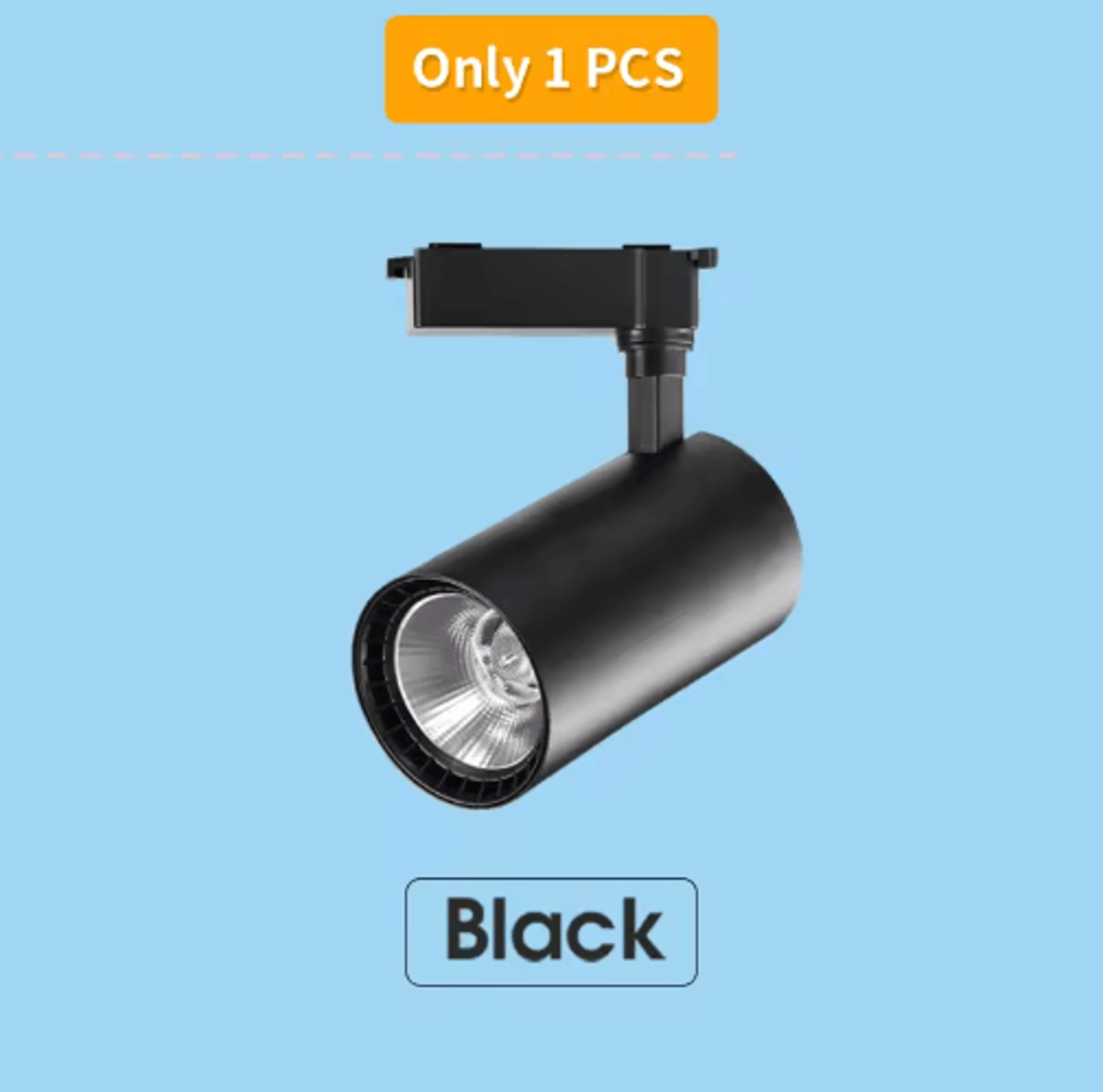 50W COB LED Track Spotlight  220V Ceiling Rail Light For Home  Shop 12