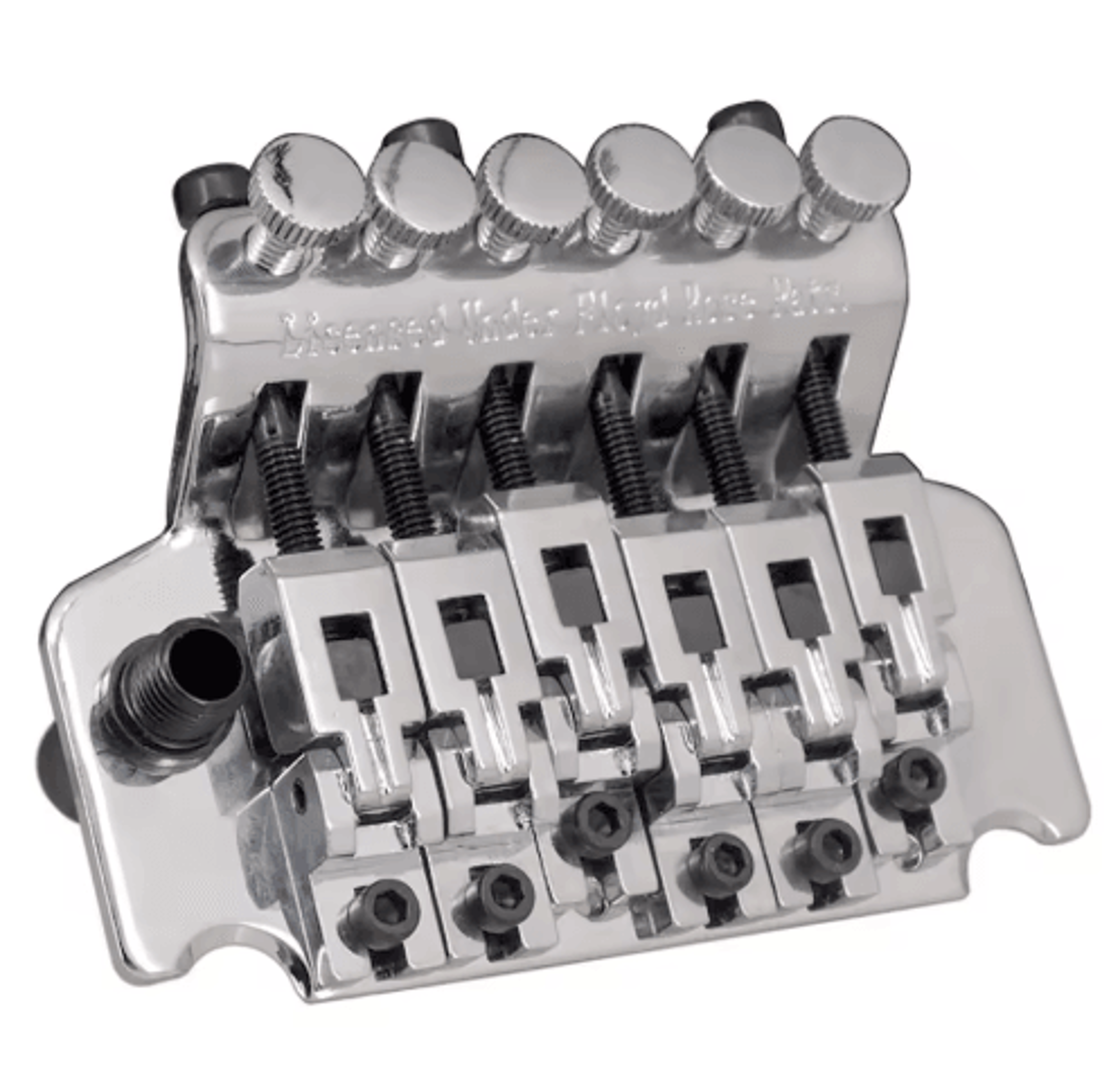 6String Electric Guitar Tremolo Bridge  Double Roller Tailpiece Saddle Replacement 3