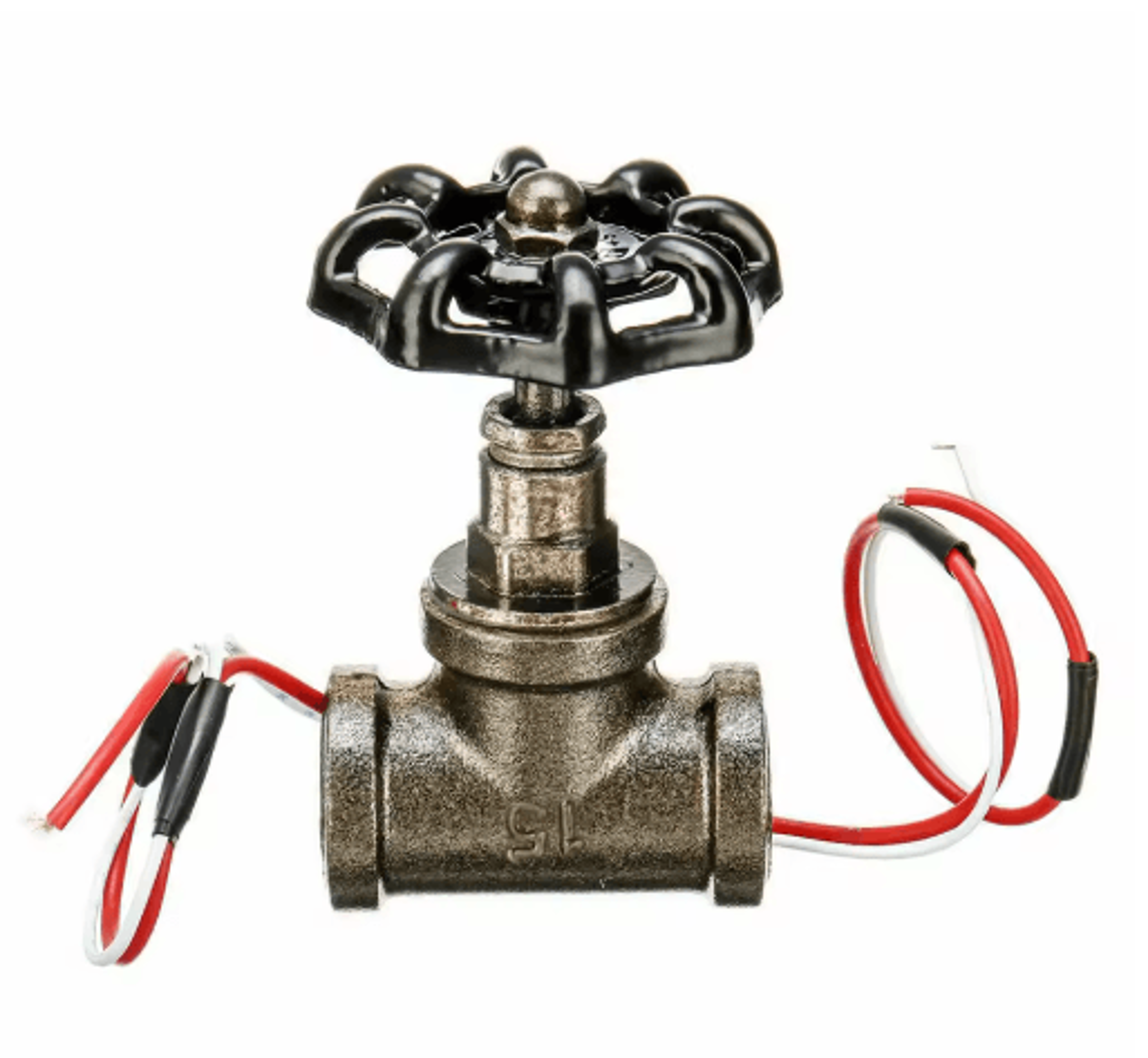 12 Inch Steampunk Pipe Lamp Switch  Vintage Iron Valve Light Switch With Wire 0