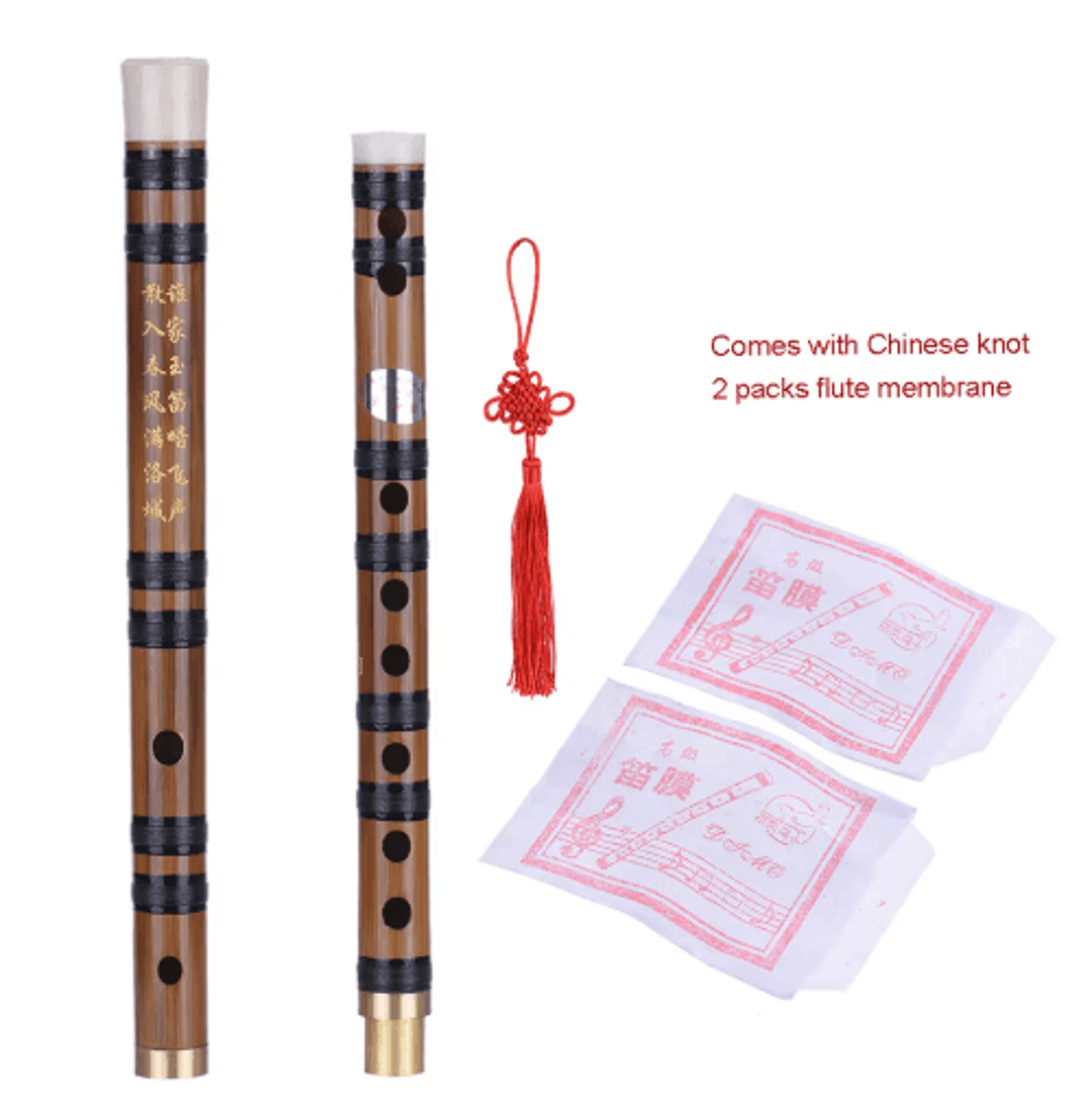 Handmade EKey Bamboo Dizi Flute  Traditional Chinese Woodwind Instrument For Beginners 6