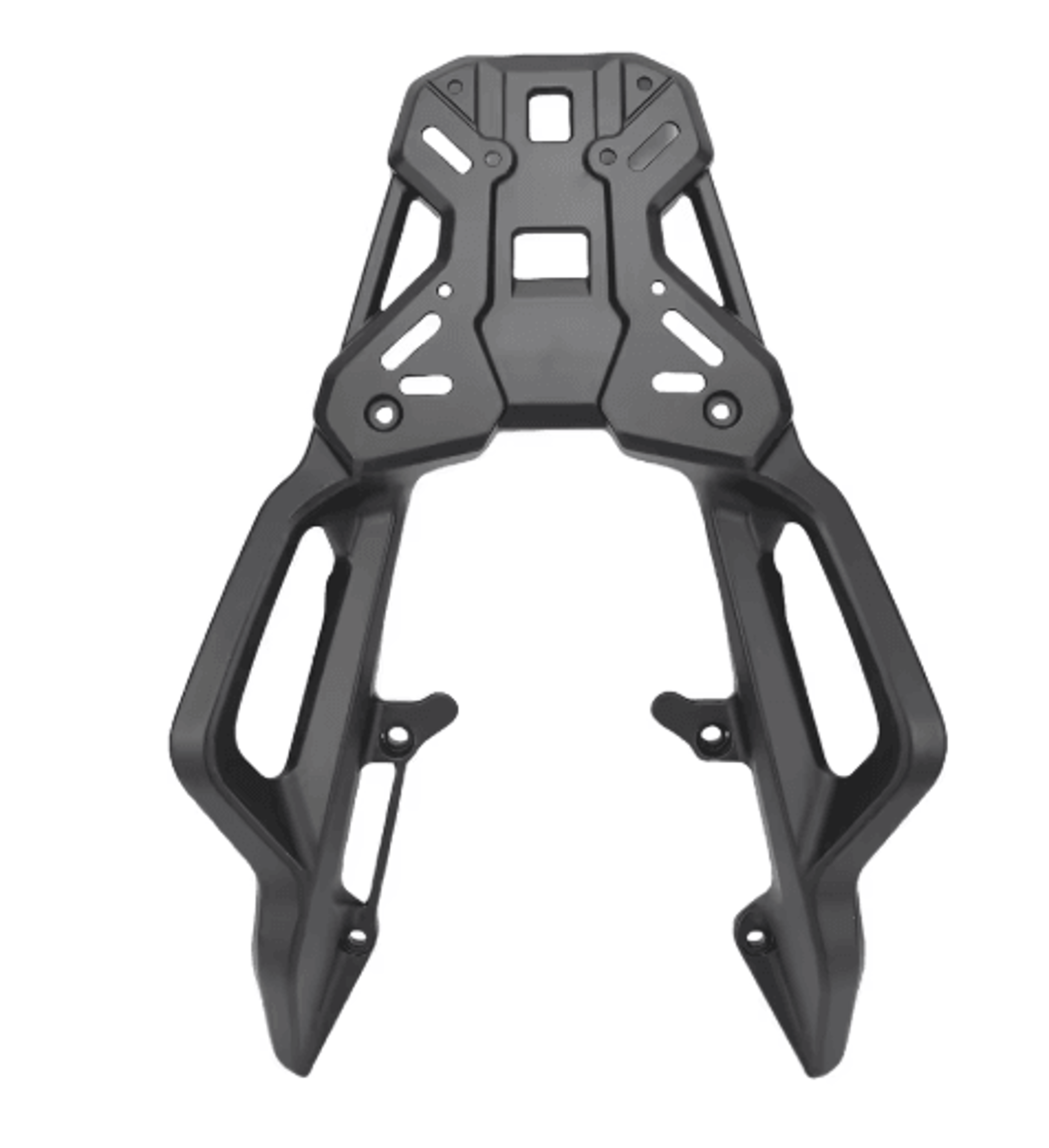 Motorcycle Rear Luggage Rack  Black Aluminum Alloy Cargo Carrier For Honda NC750X 20162025 1
