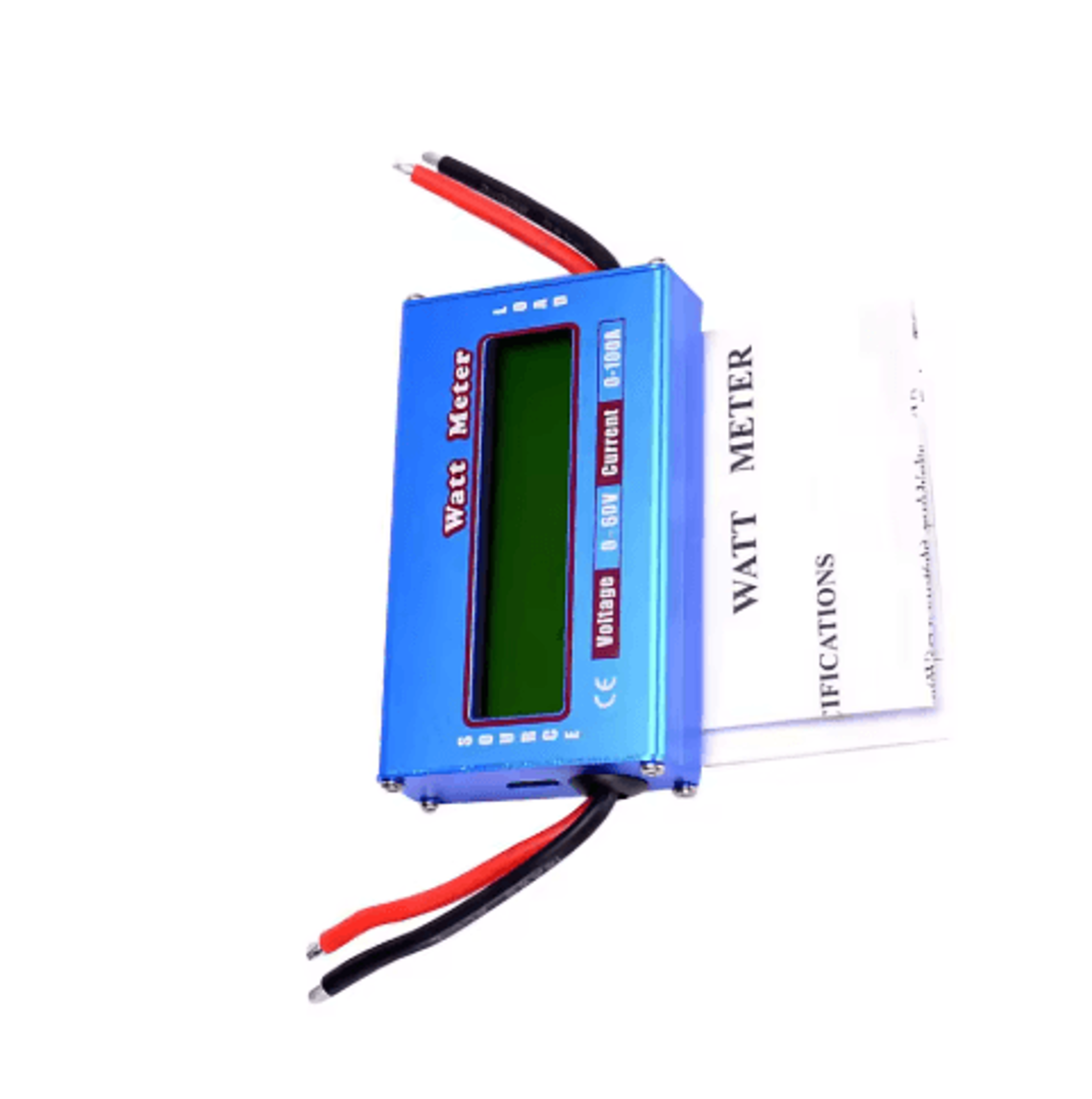 100A RC Watt Meter  Power Analyzer  Digital LCD Battery Voltage Checker 0
