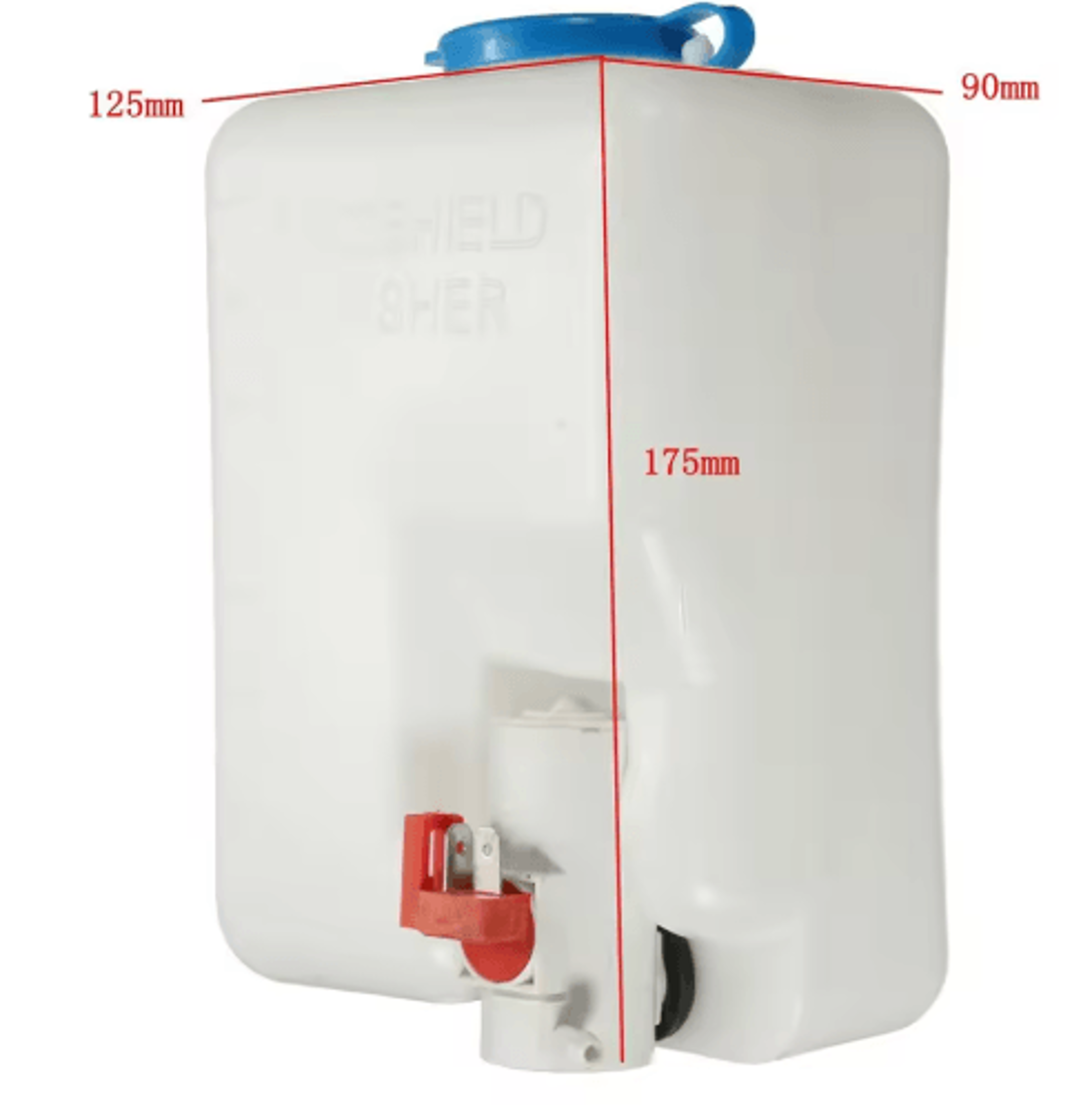Universal 12V Windshield Washer Bottle Kit  18L Reservoir Tank With Pump 1