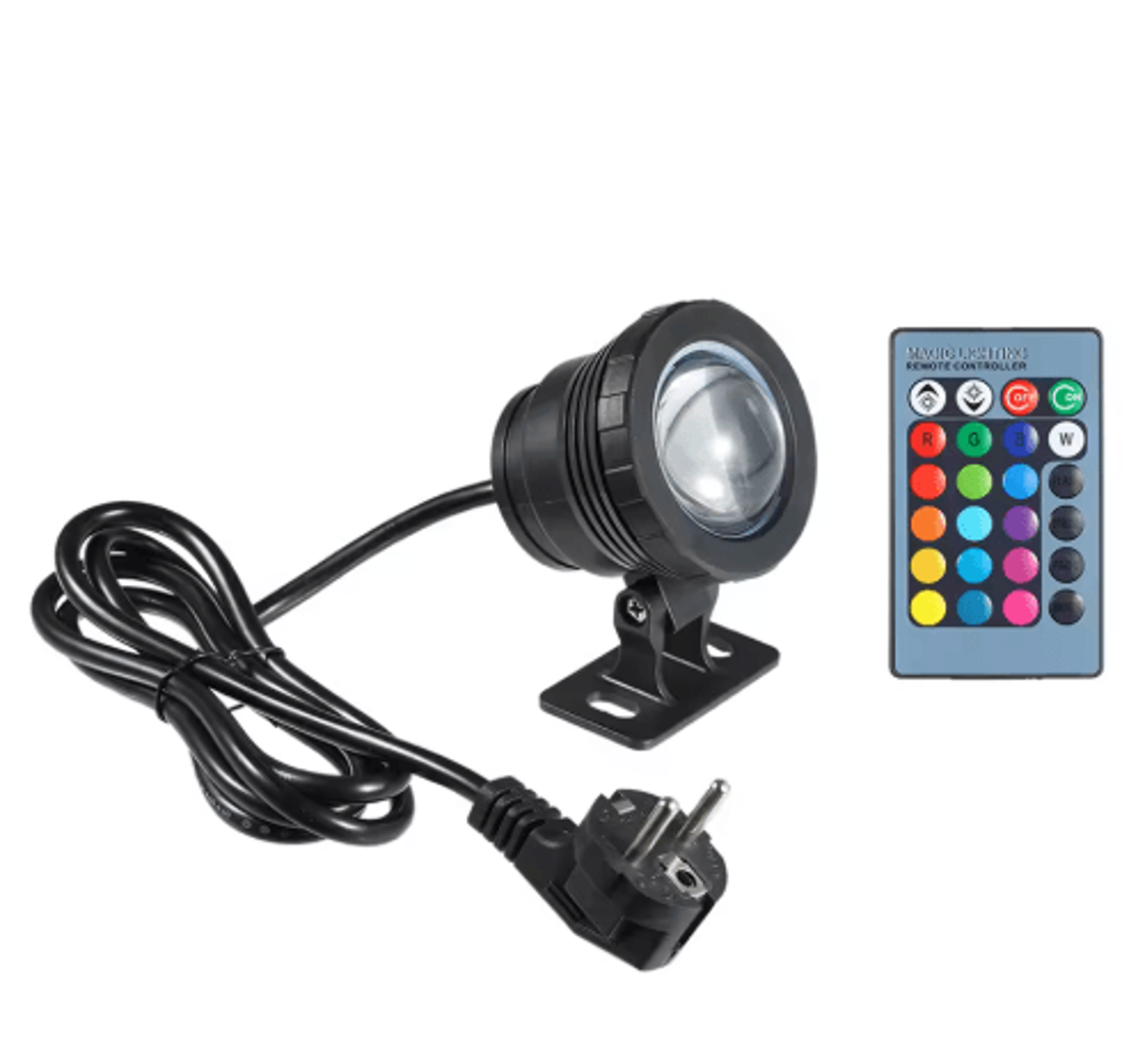 RGB LED Underwater Light  16Color Waterproof Pool  Aquarium Lamp With Remote 3