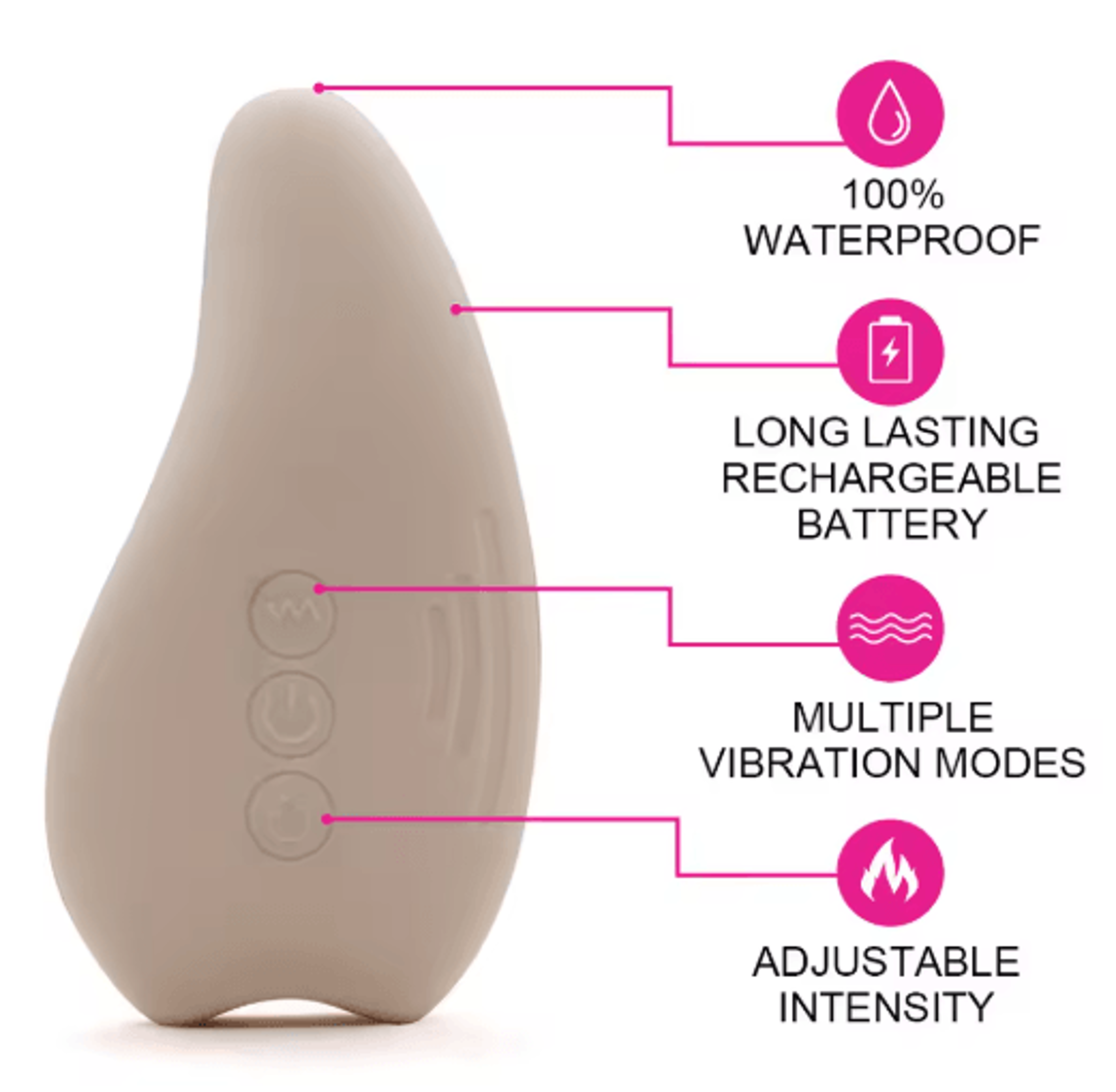 Heated Lactation Massager  Soft Silicone Breastfeeding Massager With Heat  Vibration 5