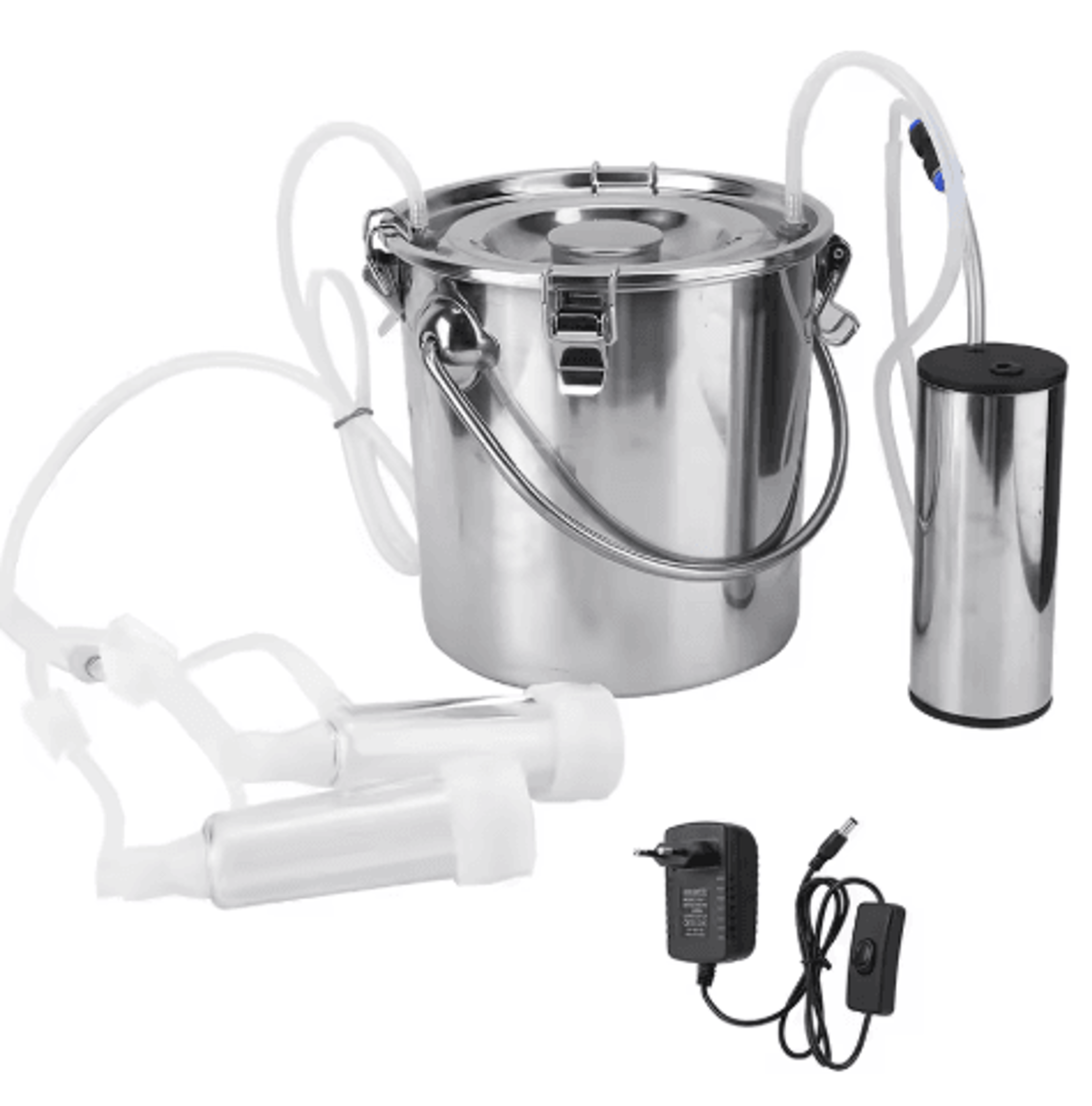 5L Electric Goat And Cow Milking Machine  Portable Livestock Milker 2